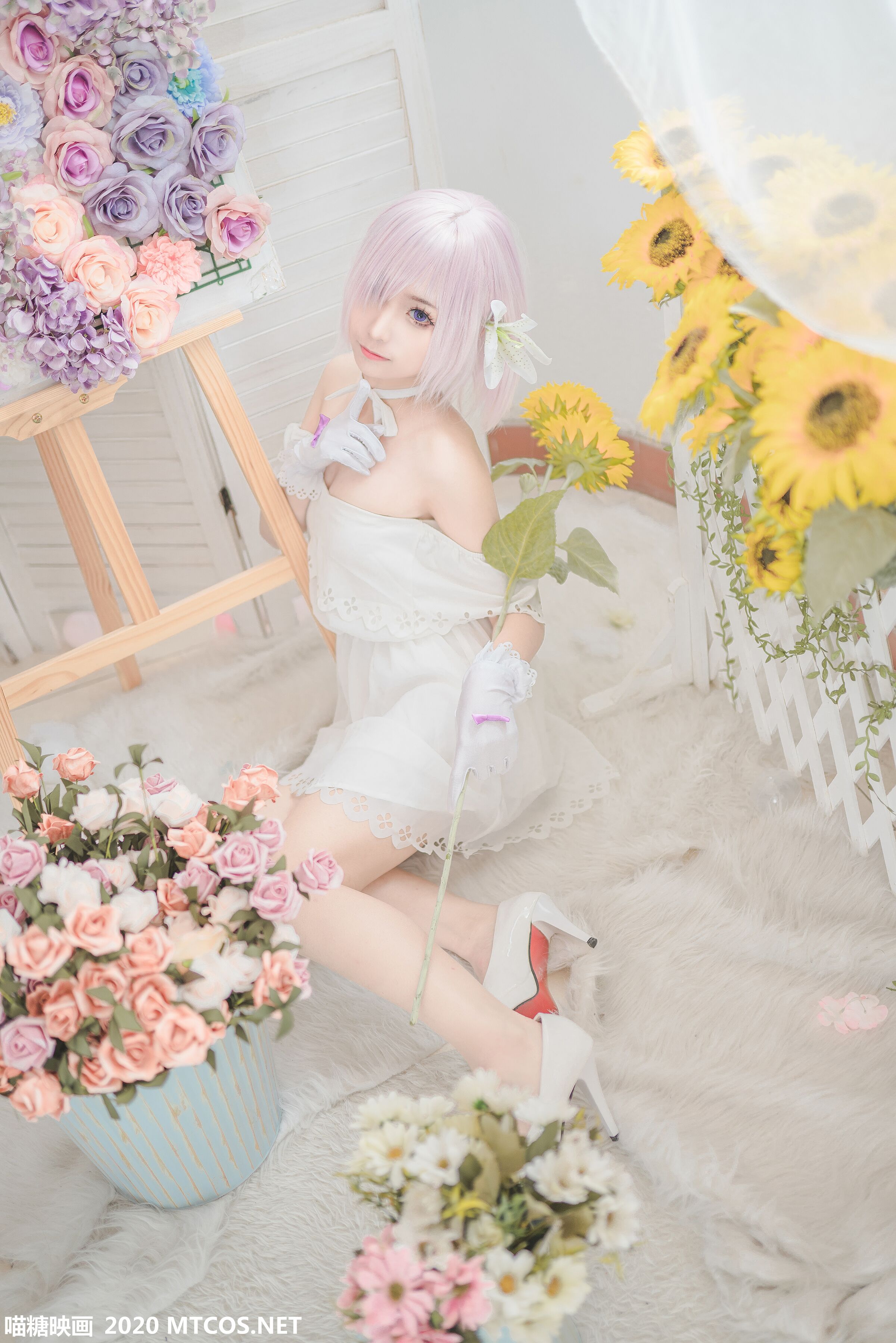 ชุนโมโม สีขาวมาชู