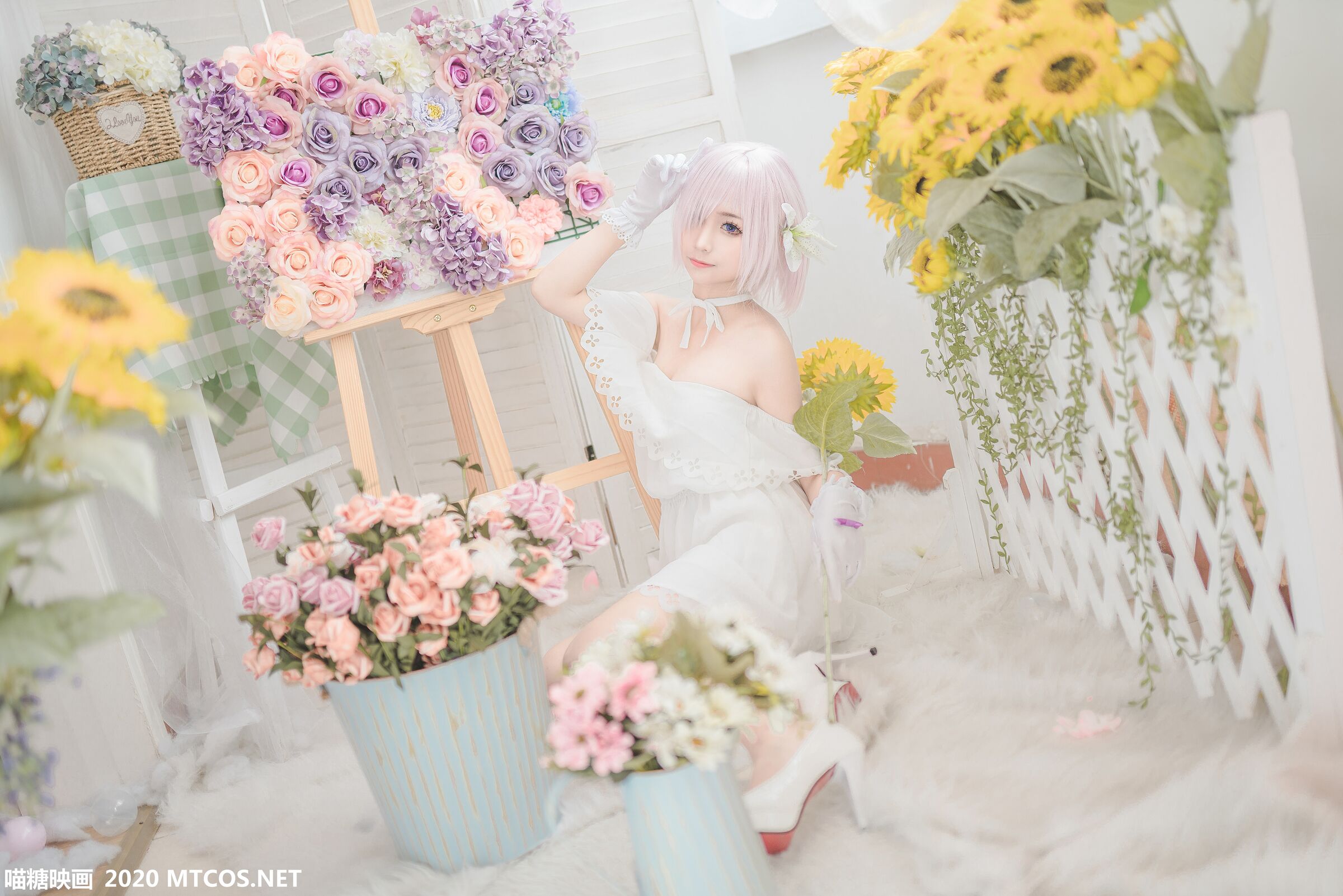 ชุนโมโม สีขาวมาชู