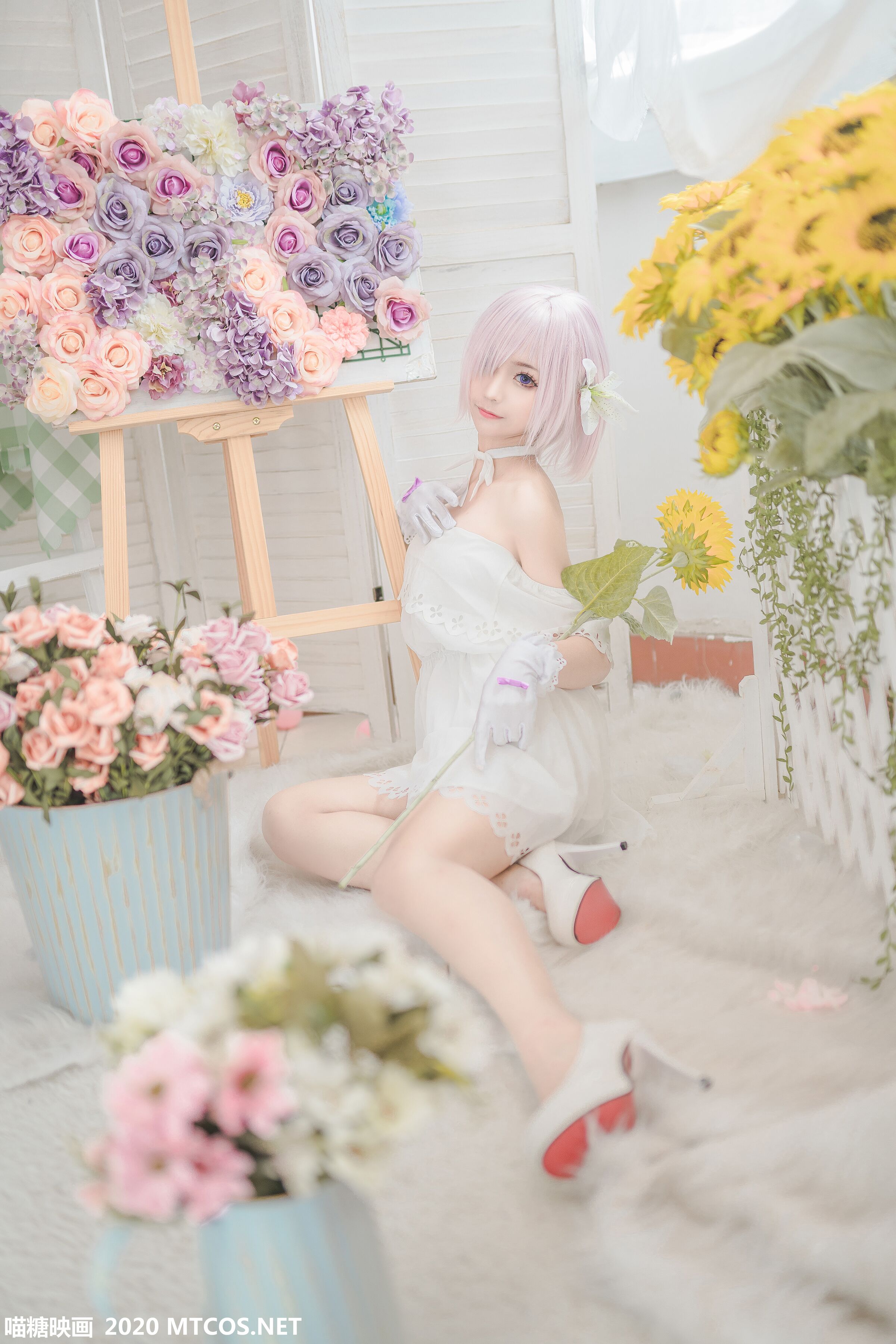 ชุนโมโม สีขาวมาชู