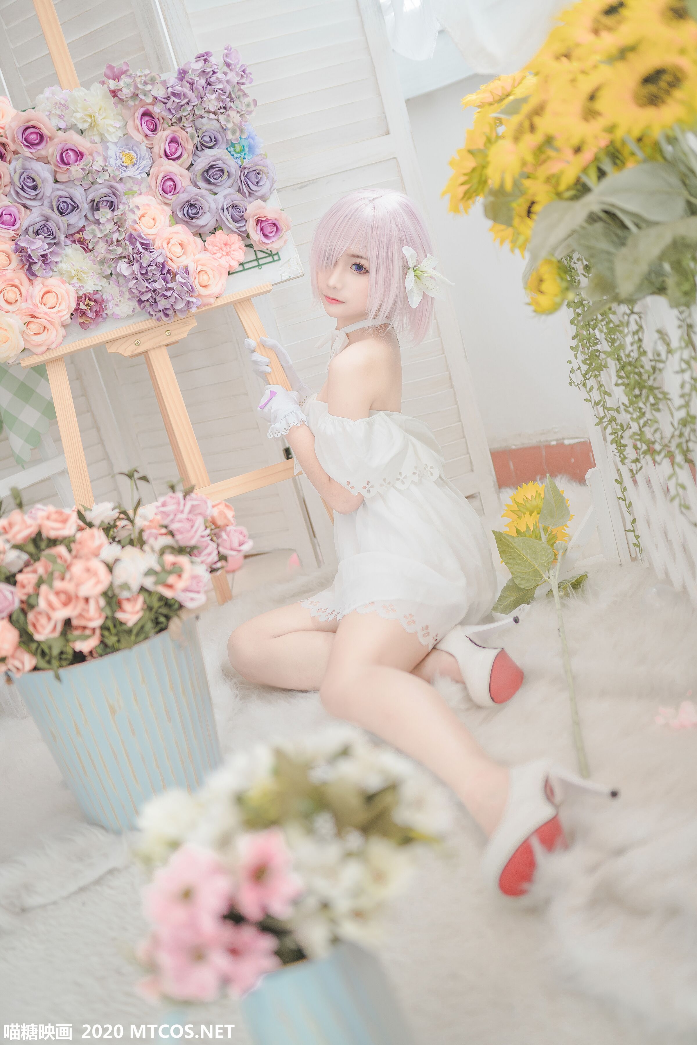 ชุนโมโม สีขาวมาชู