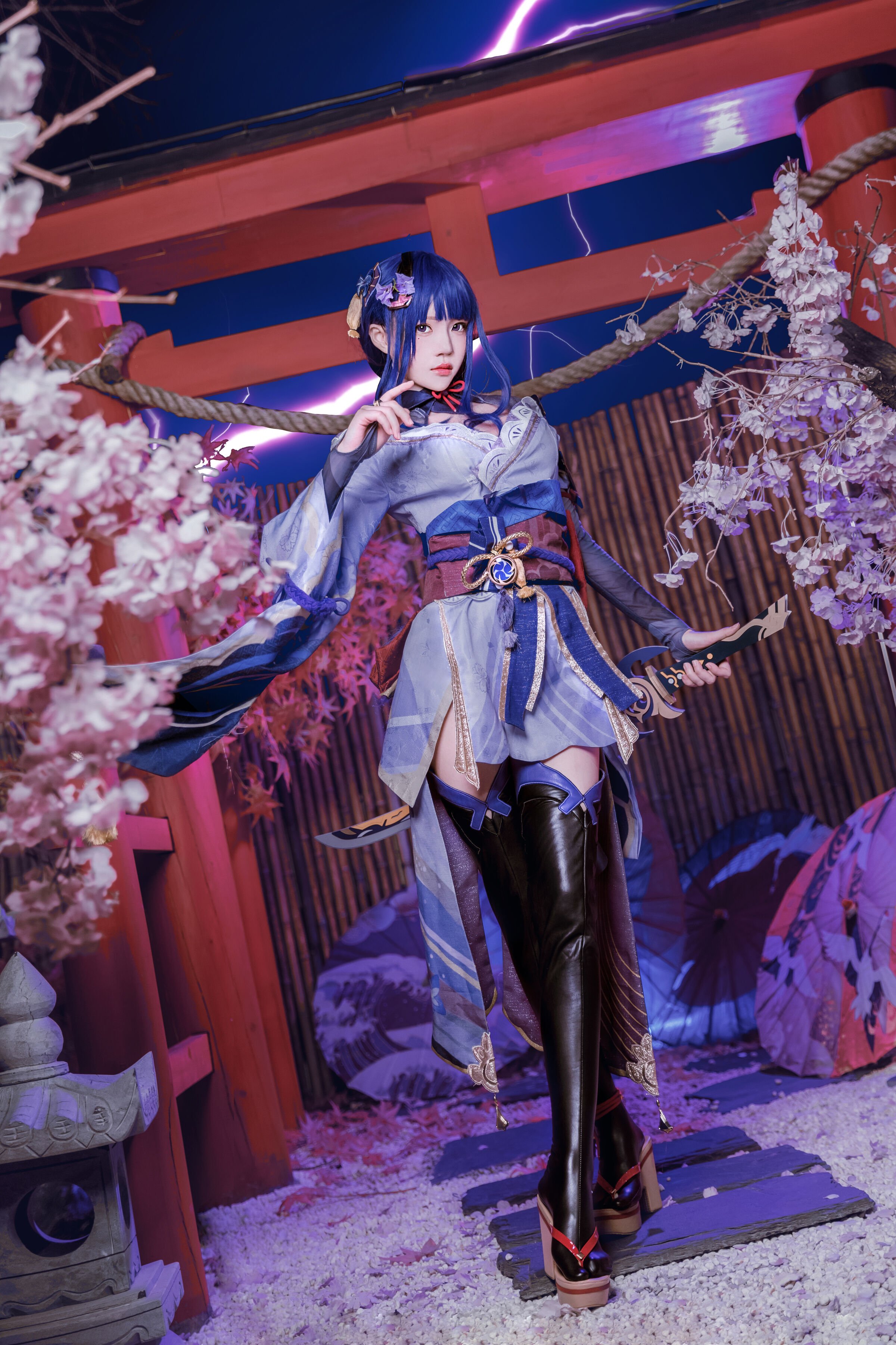Sakura Peach Meow - Raiden Shogun