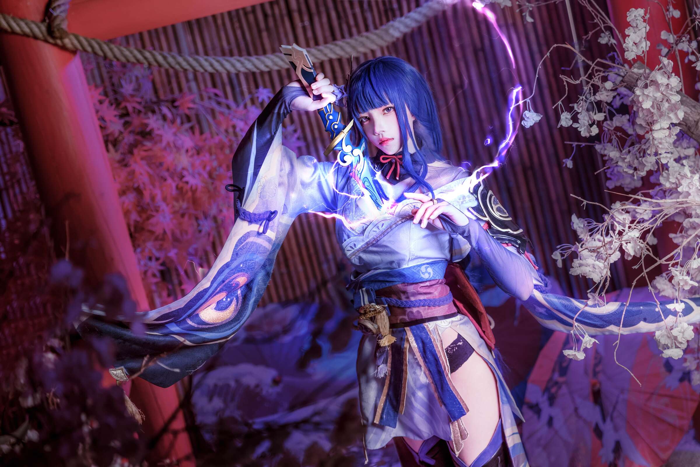 Sakura Peach Meow - Raiden Shogun
