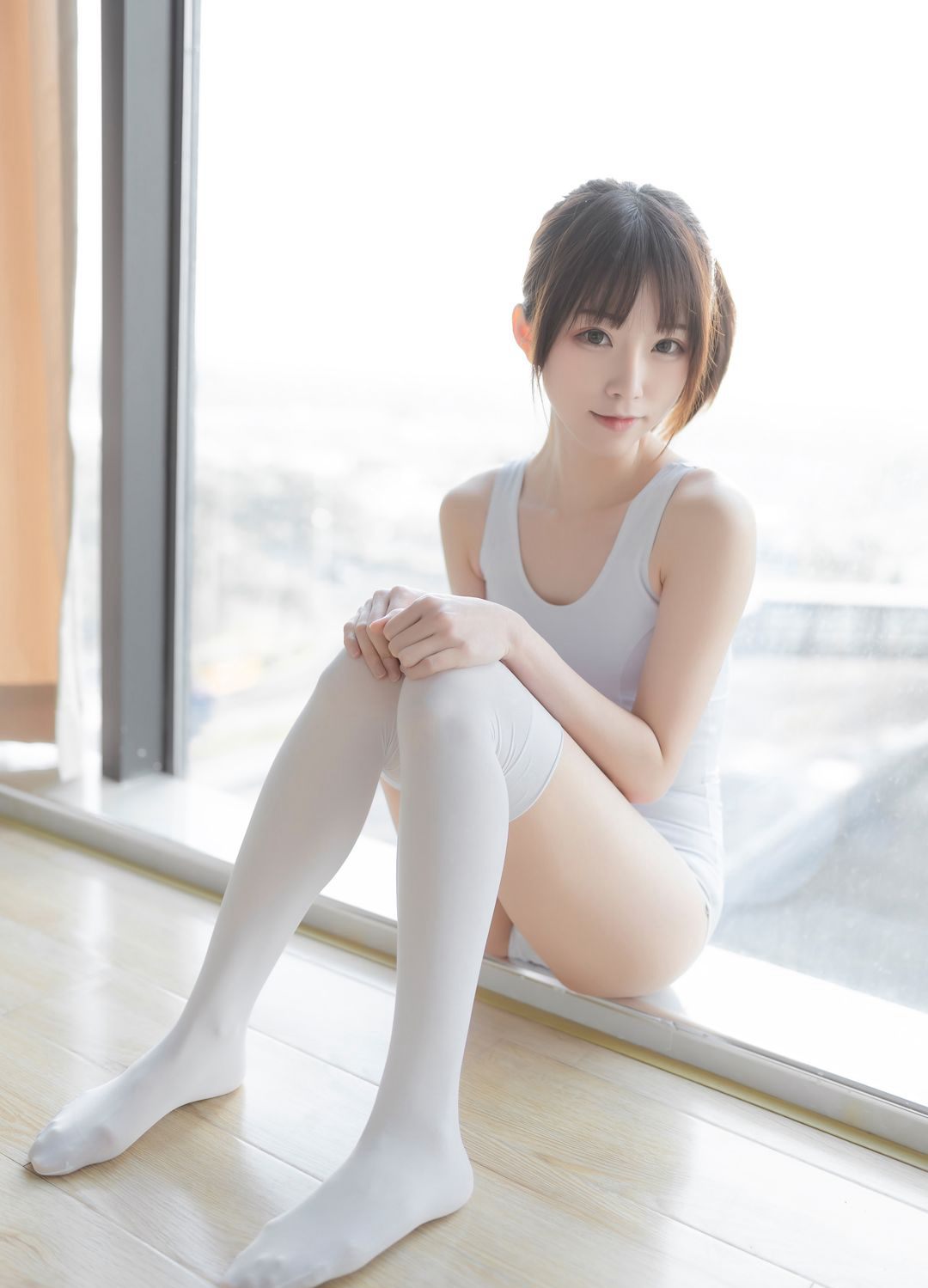 大尺度 JK 白絲 超污 Cosplay 福利 誘惑 白絲襪 圖