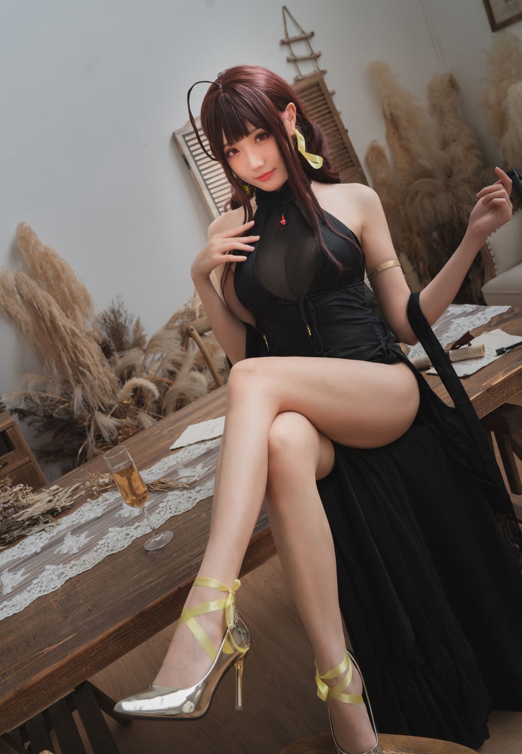瓜希酱 2020 美脚ハイヒールセクシーコスプレ超エロ大スケール高画質画像