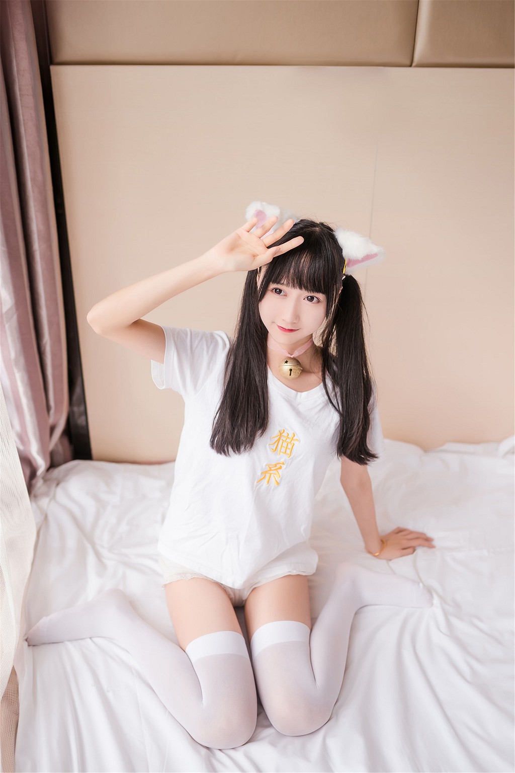 มู่หมี่หมี่ OwO 《สาวแมว》 [Cosplay ฟู๋ลี่] หนังสือภาพ [51P