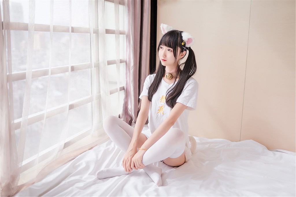 มู่หมี่หมี่ OwO 《สาวแมว》 [Cosplay ฟู๋ลี่] หนังสือภาพ [51P