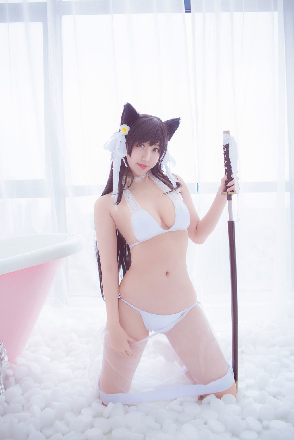 เฮย์ชวน 《เอ๋อตง ชุดว่ายน้ำ เจเค บาเหยอ》 [คอสเพลย์ สาวสวย] หนังสือภาพ [35P