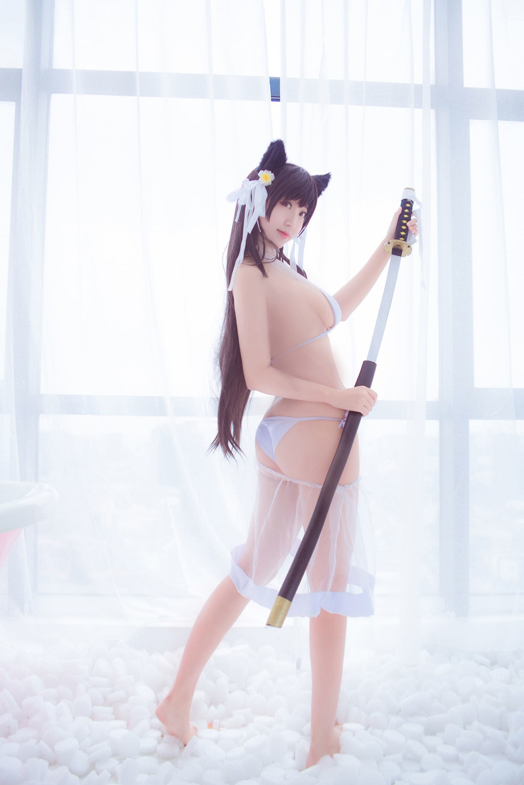 เฮย์ชวน 《เอ๋อตง ชุดว่ายน้ำ เจเค บาเหยอ》 [คอสเพลย์ สาวสวย] หนังสือภาพ [35P