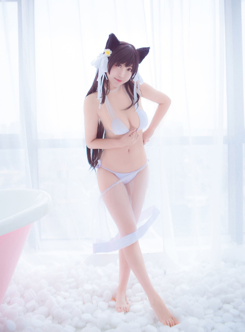 เฮย์ชวน 《เอ๋อตง ชุดว่ายน้ำ เจเค บาเหยอ》 [คอสเพลย์ สาวสวย] หนังสือภาพ [35P