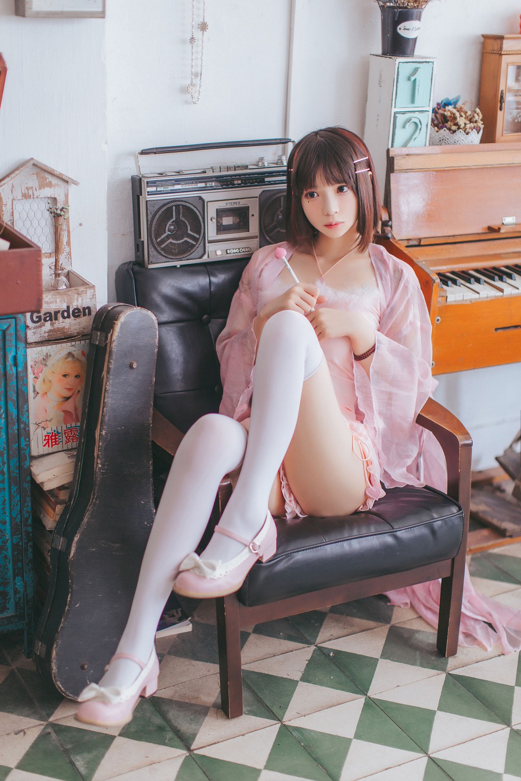 疯猫ss 水手服和睡衣 Cosplay 写真 57P