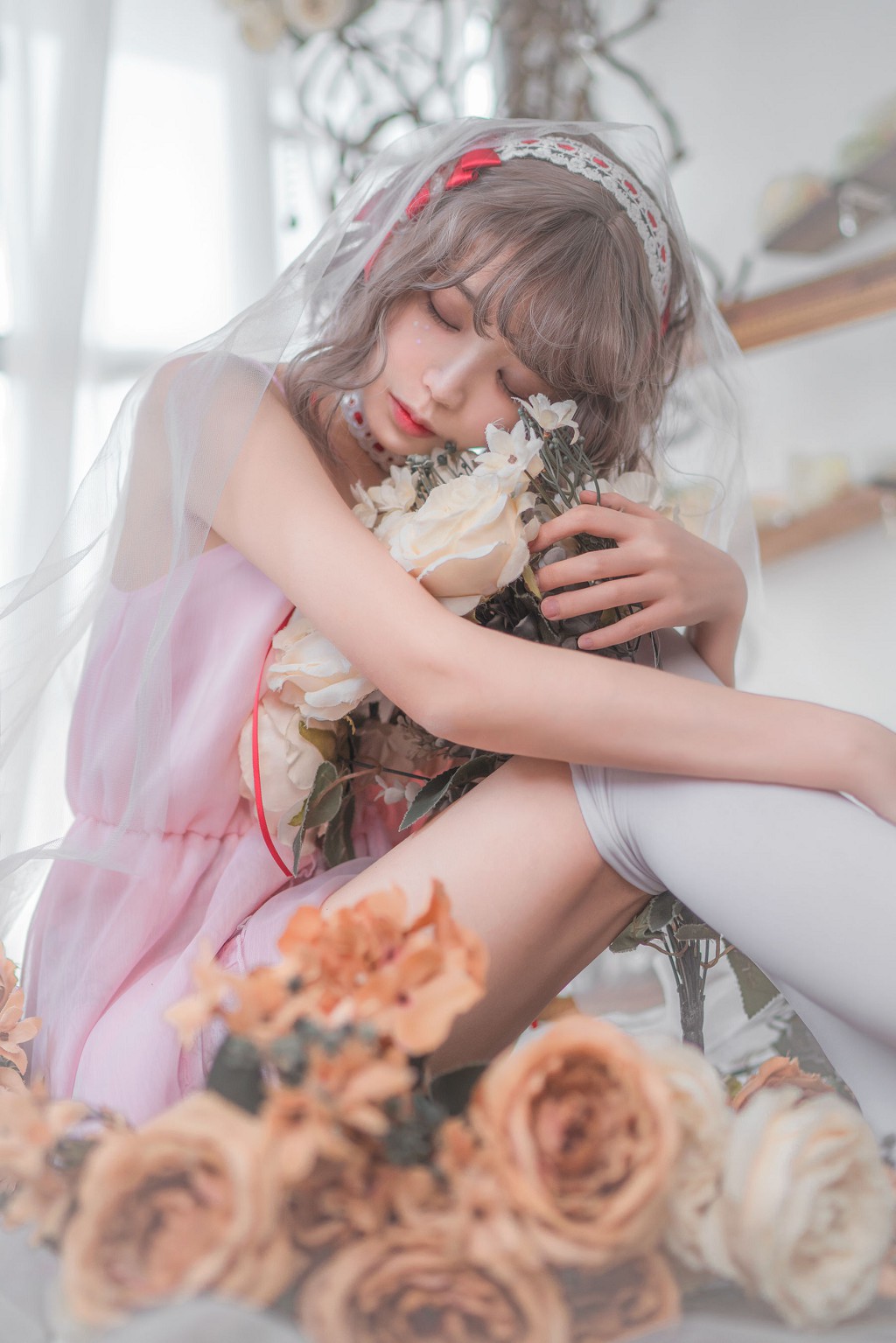 疯猫ss 水手服和睡衣 Cosplay 写真 57P