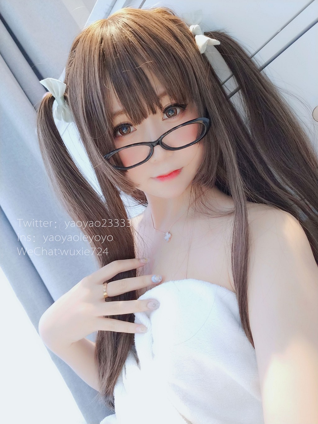 摇摇乐yoyo《浴巾风情》 [Cosplay福利] 写真集[46P]