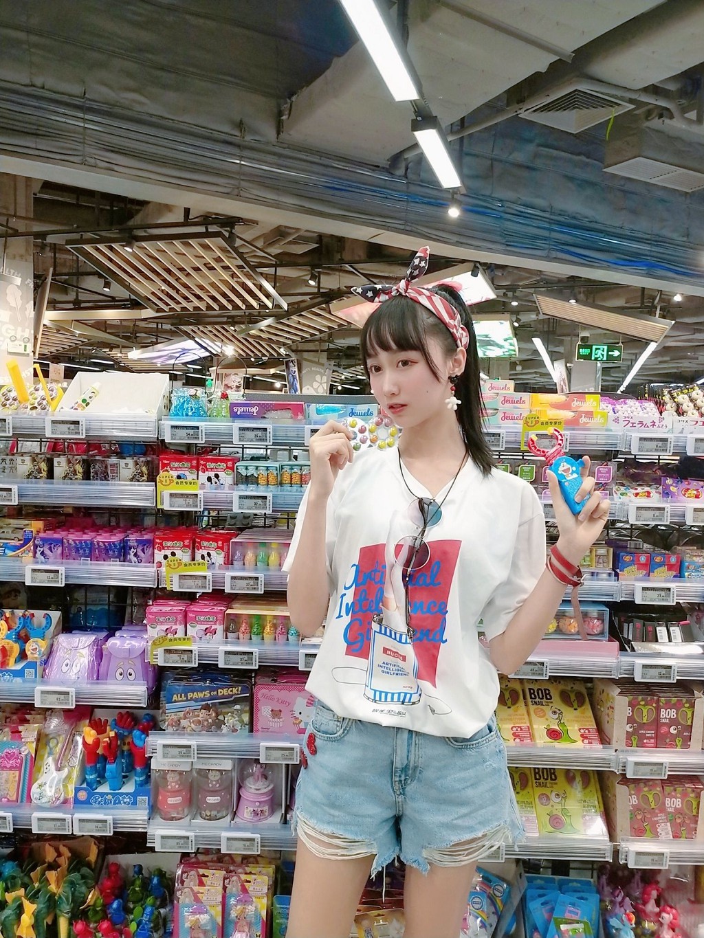 木绵绵OwO《知能型彼女Tシャツ》 [コスプレイヤー美女] 写真集[22P