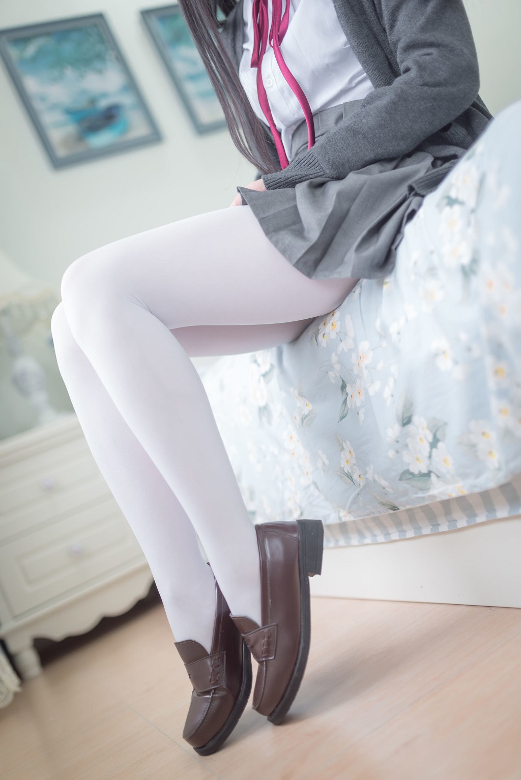 雪琪SAMA 《JK白丝》 [福利Cosplay] 写真集[46P]