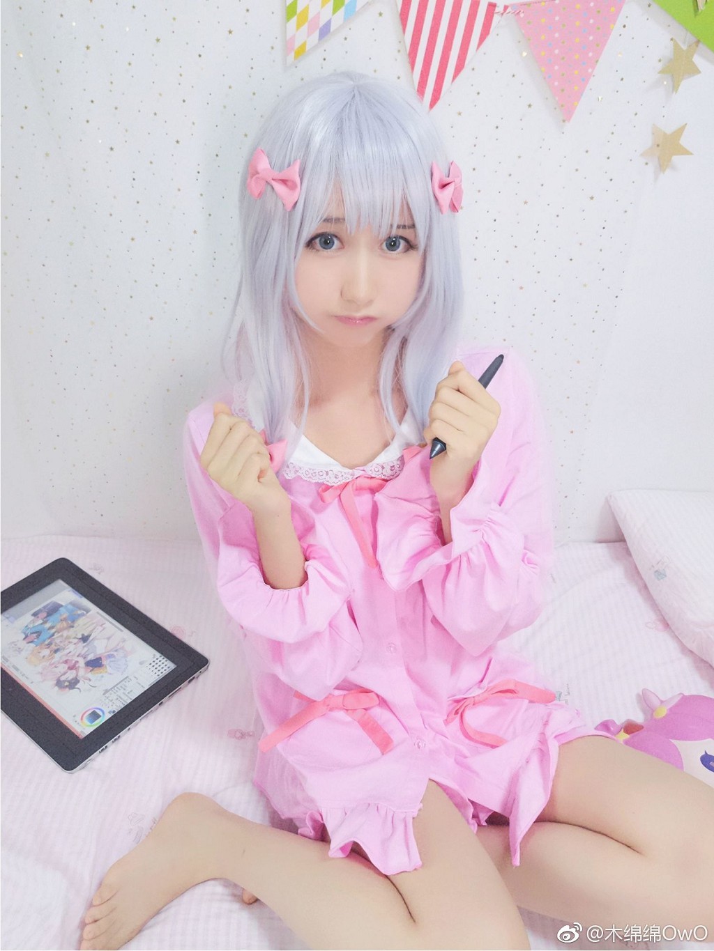 萌女木绵绵OwO 《微博生活照自拍》 [Cosplay美女] 写真集[120P]