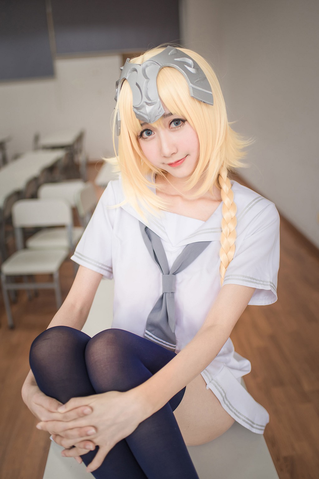 木绵绵《贞德（白）》 [COSER美女] 写真集[28P]