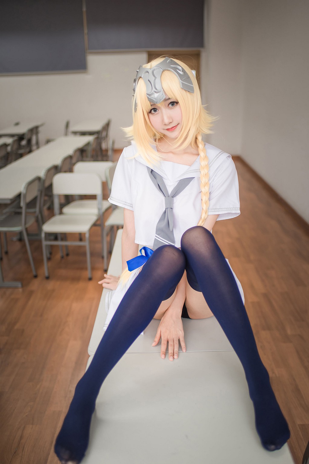木绵绵《贞德（白）》 [COSER美女] 写真集[28P]