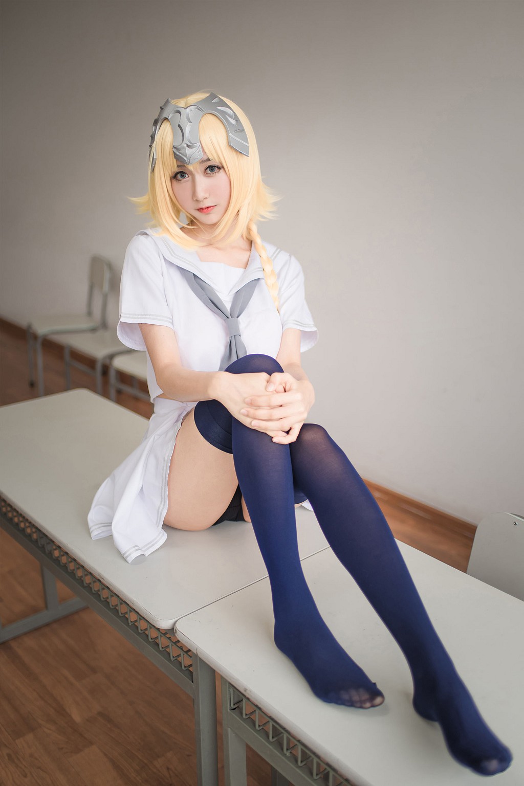 木绵绵《贞德（白）》 [COSER美女] 写真集[28P]
