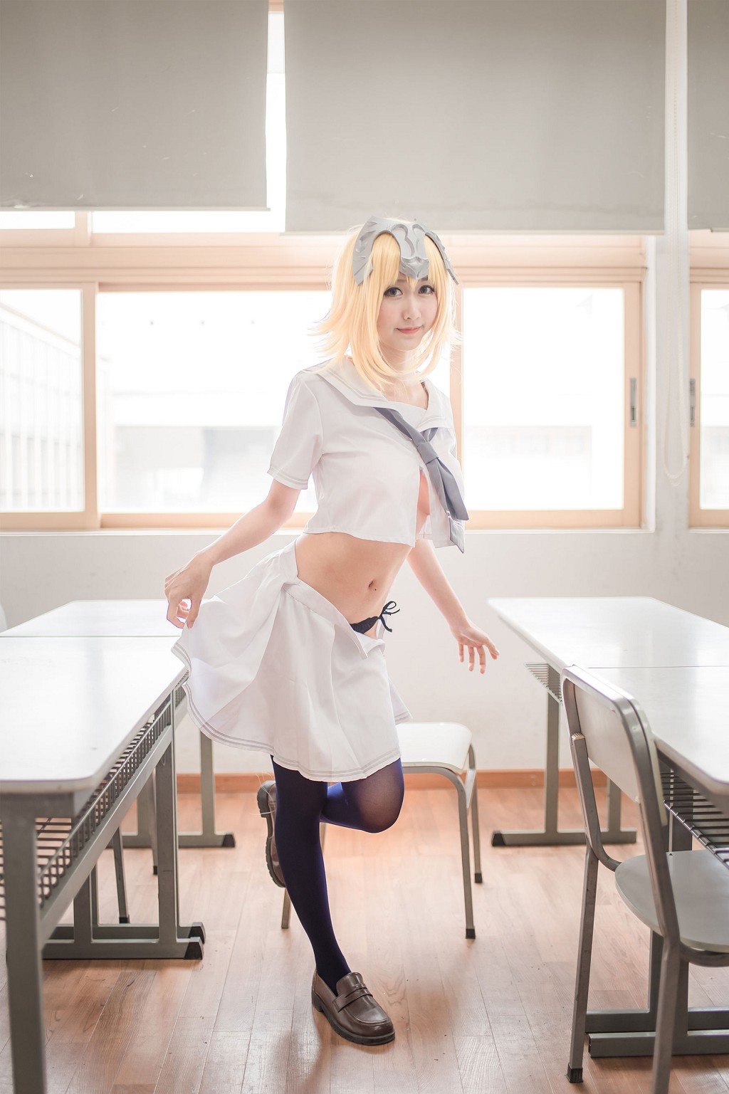 木绵绵《贞德（白）》 [COSER美女] 写真集[28P]