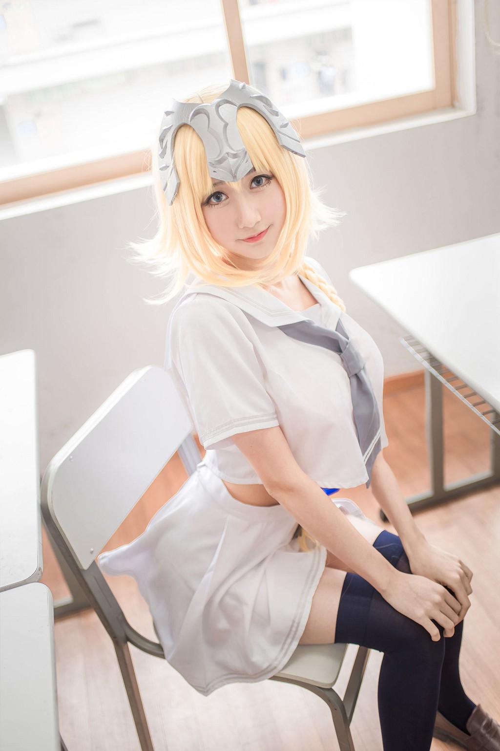 木绵绵《贞德（白）》 [COSER美女] 写真集[28P]