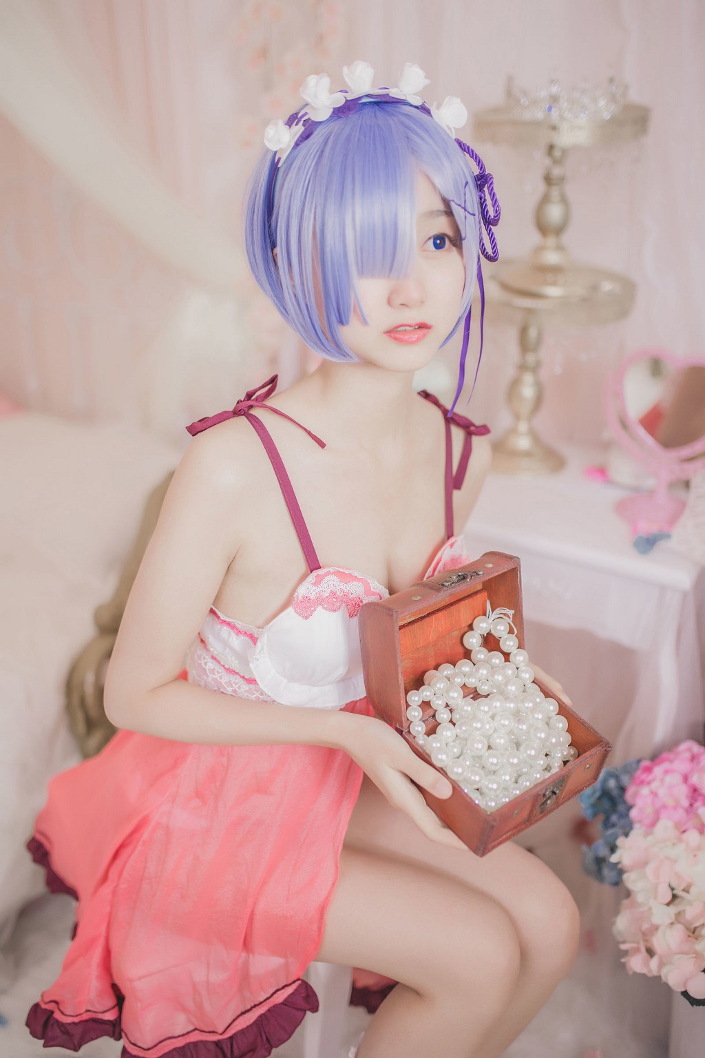 木绵绵OwO《蕾姆睡衣》 [COSER美女] 写真集[24P]