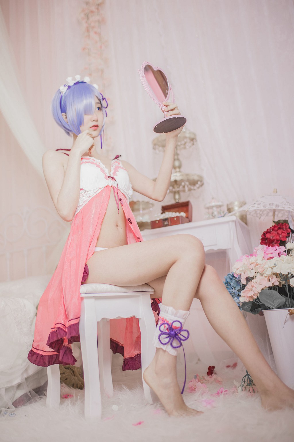 木绵绵OwO《蕾姆睡衣》 [COSER美女] 写真集[24P]