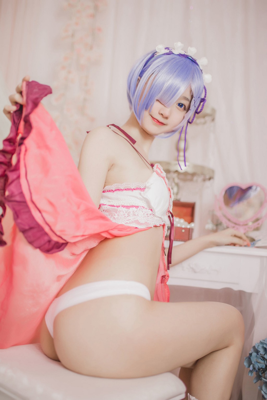 木绵绵OwO《蕾姆睡衣》 [COSER美女] 写真集[24P]