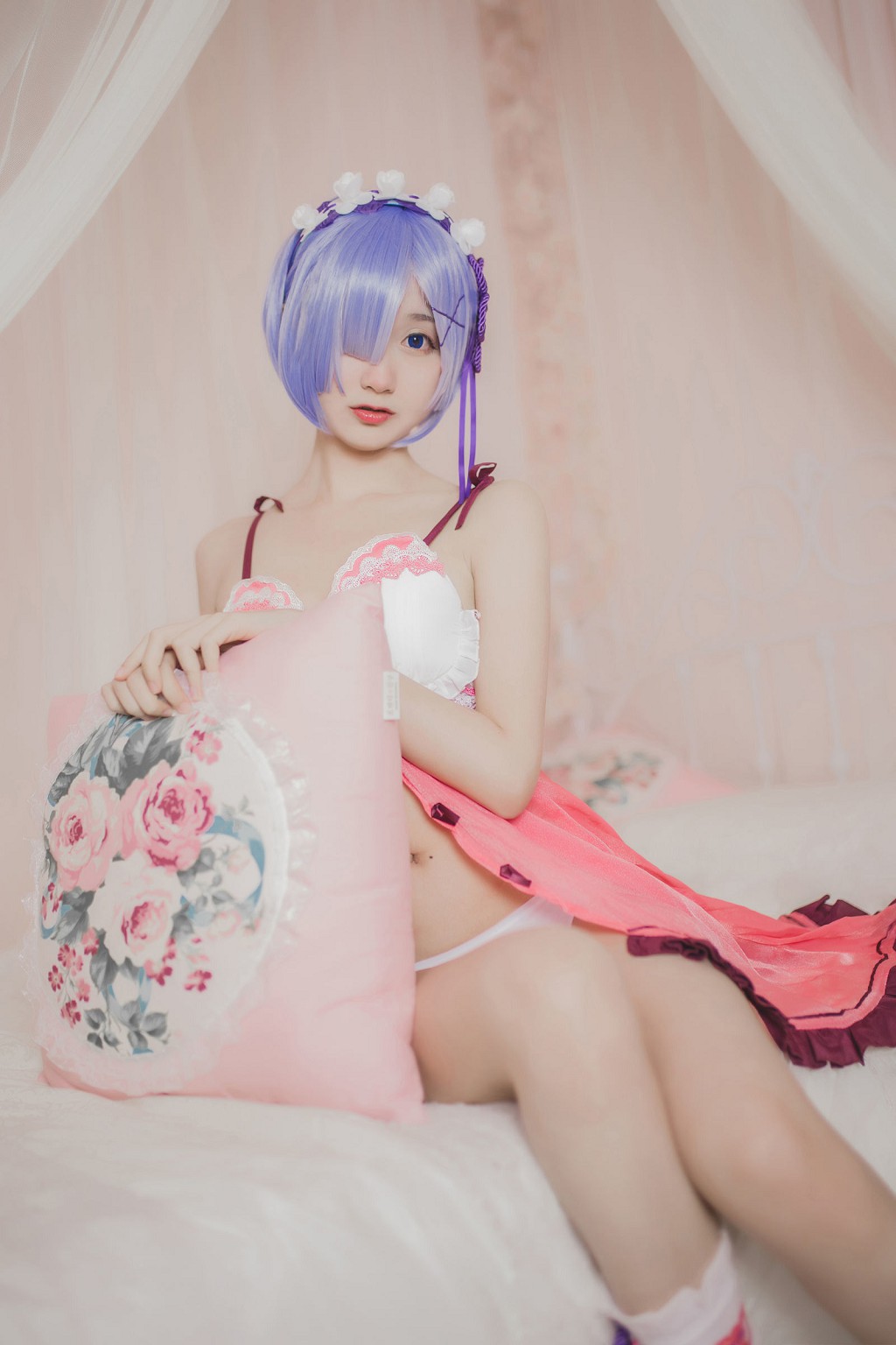 木绵绵OwO《蕾姆睡衣》 [COSER美女] 写真集[24P]