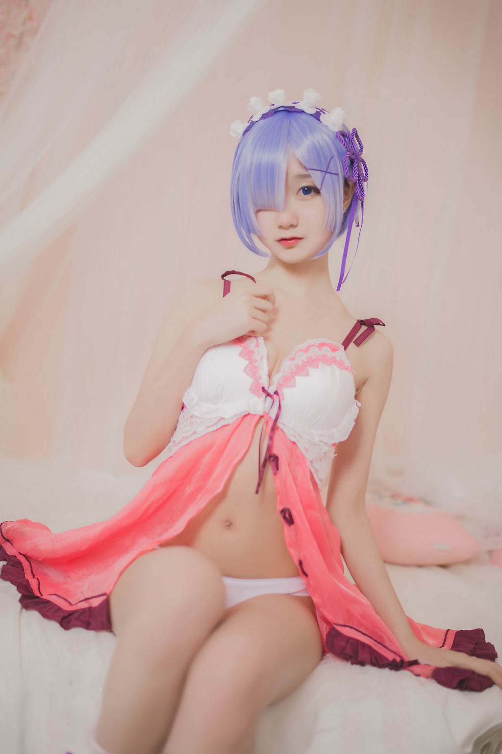木绵绵OwO《蕾姆睡衣》 [COSER美女] 写真集[24P]