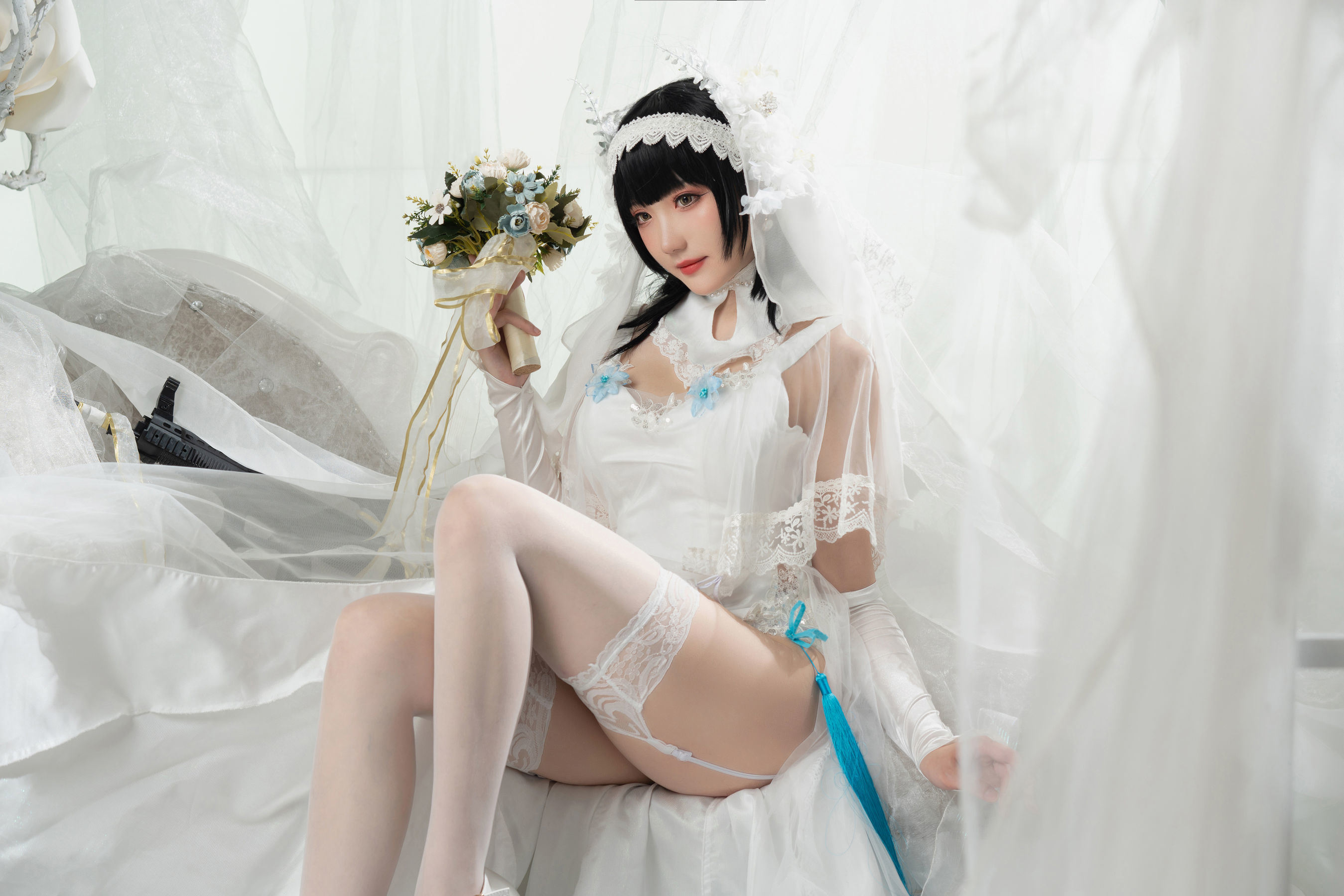 [网红COS] Coser瓜希酱福利 - 95式花嫁