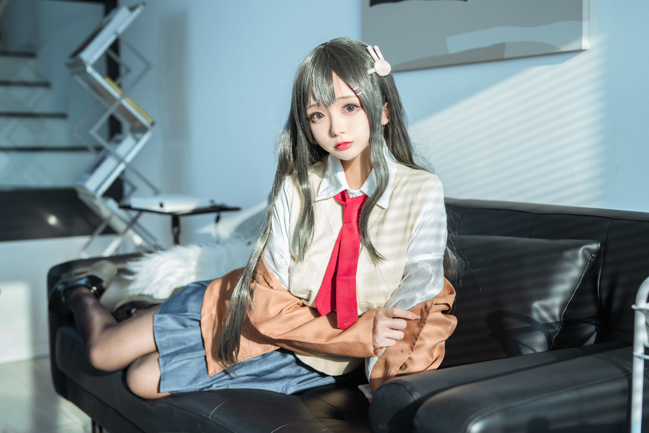 เน็ตไอดอลคอสเพลย์] Cosplayริ娜เจียว - มายชุดนักเรียน