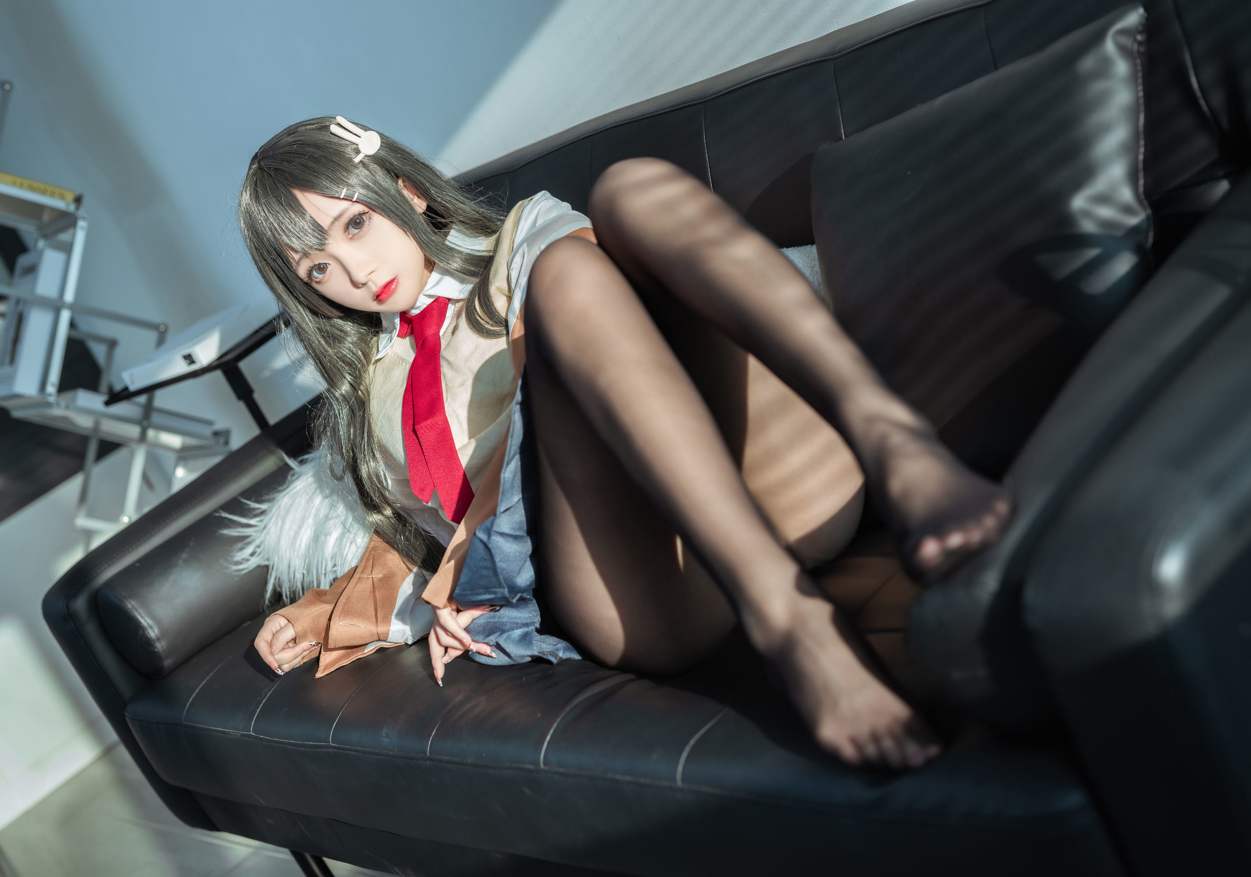 เน็ตไอดอลคอสเพลย์] Cosplayริ娜เจียว - มายชุดนักเรียน