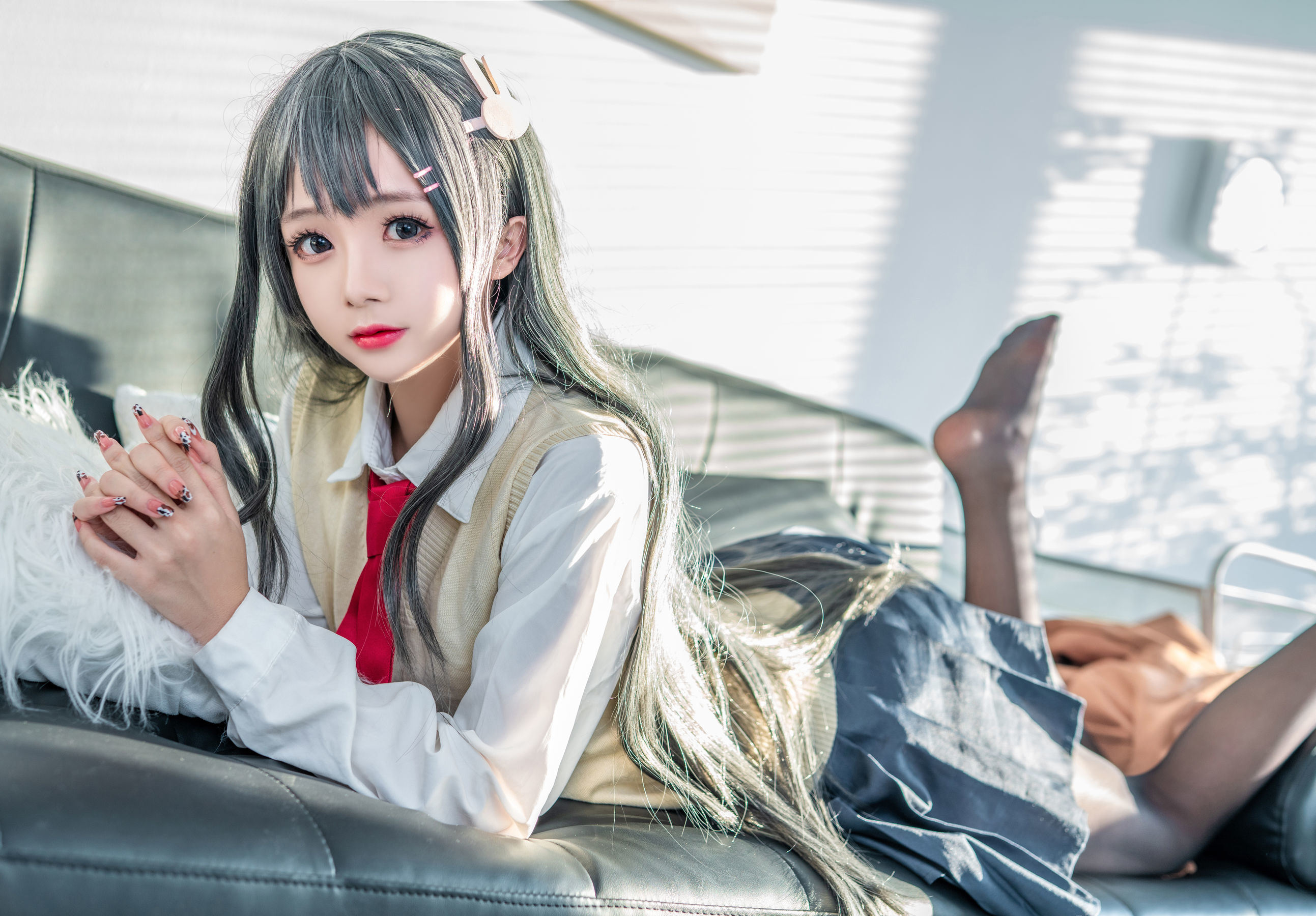 เน็ตไอดอลคอสเพลย์] Cosplayริ娜เจียว - มายชุดนักเรียน