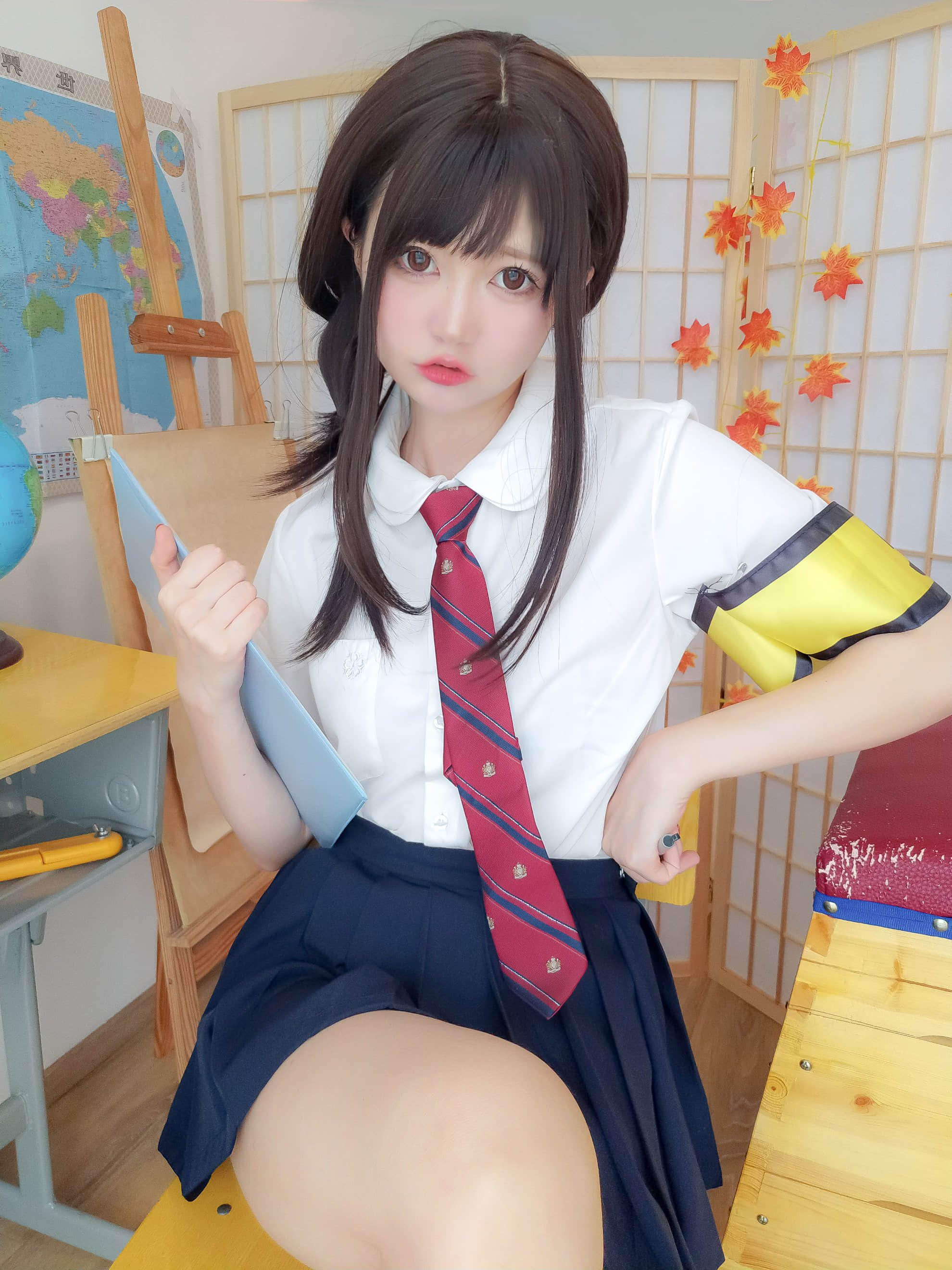 Nagisaมะโอมูเมียว] ประธานคณะกรรมการฝ่ายวินัย
