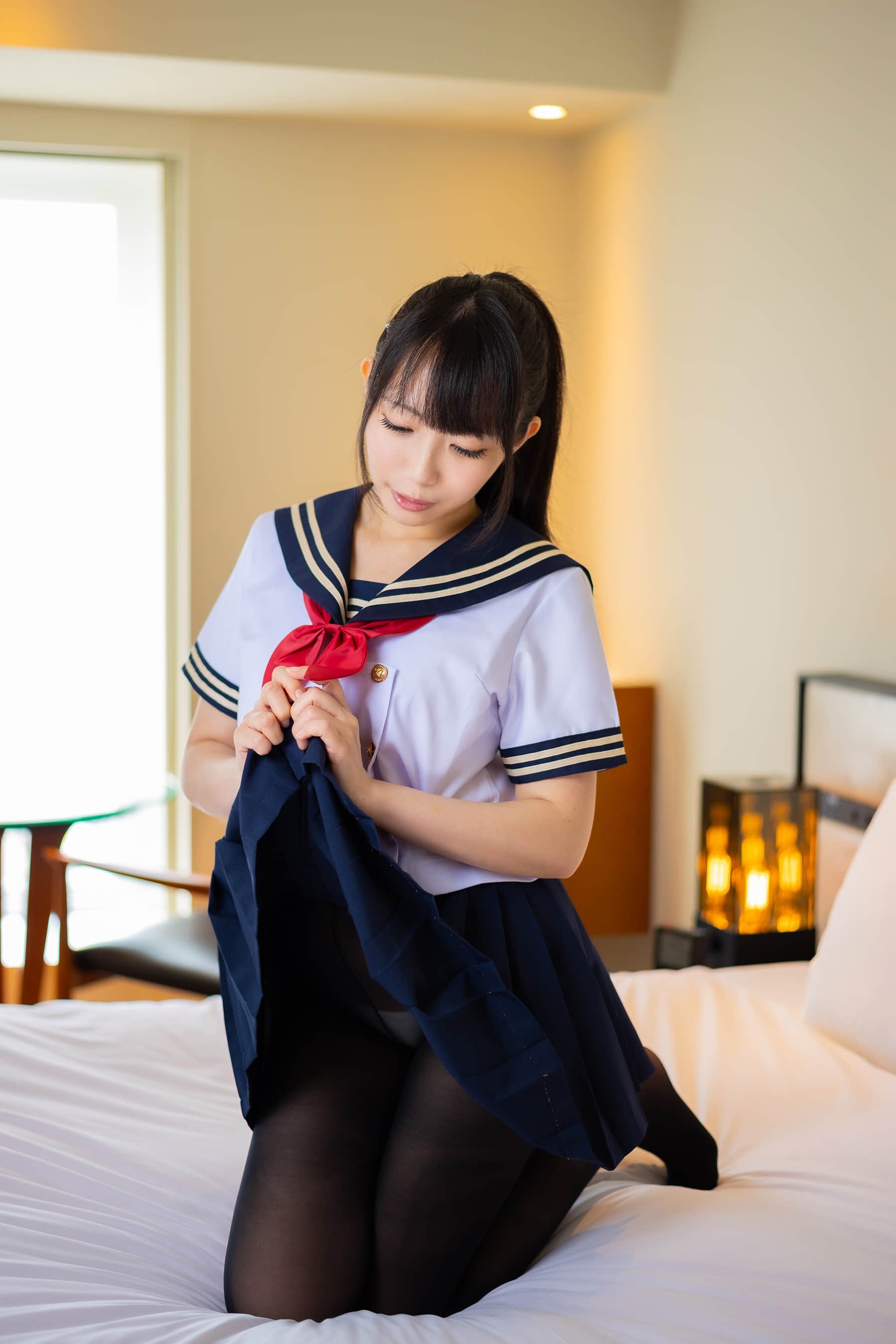 [天使みゅ。] JK Nurashi JK濡らし + 5V