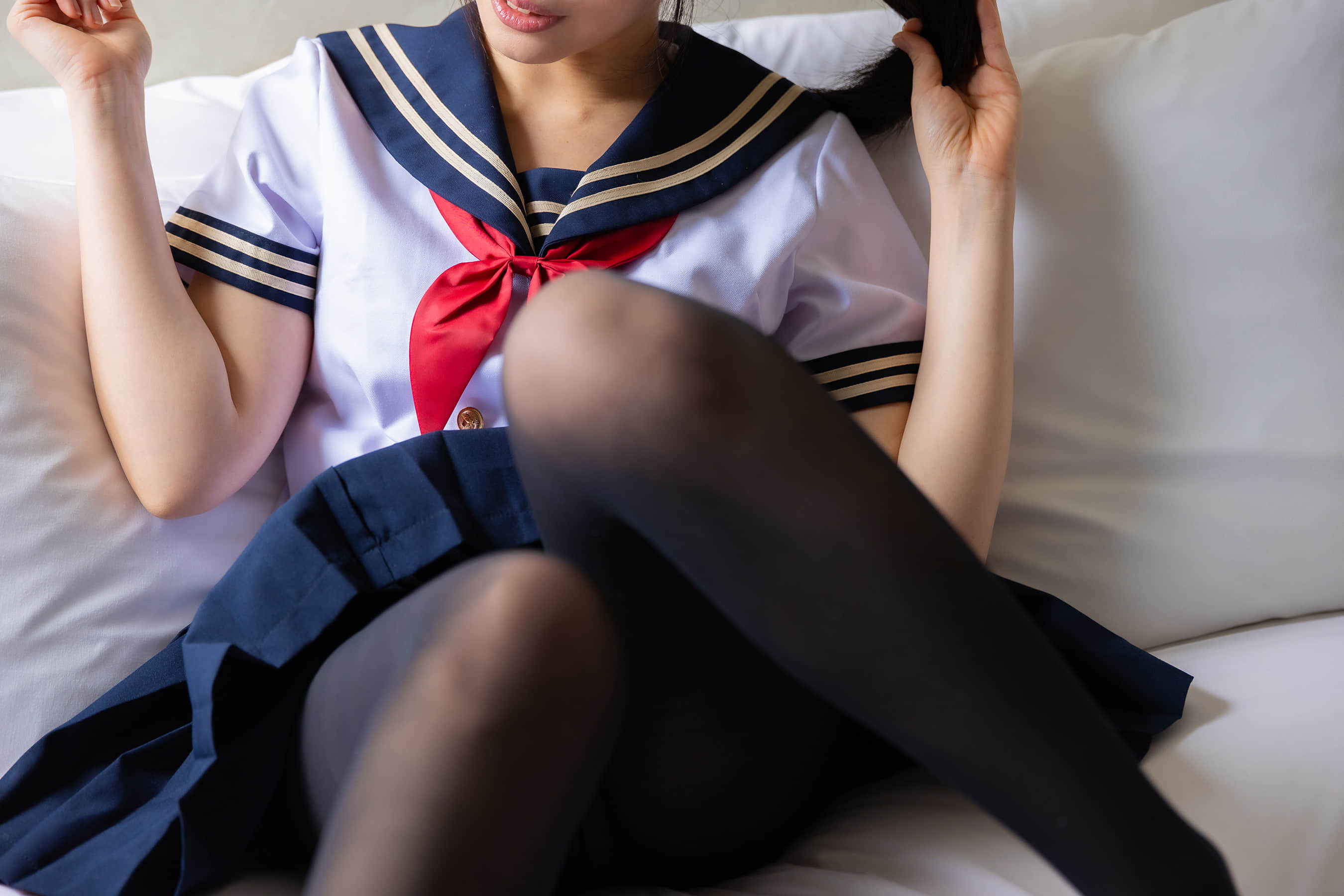 天使みゅ。] JK ヌラシ JK濡らし + 5V