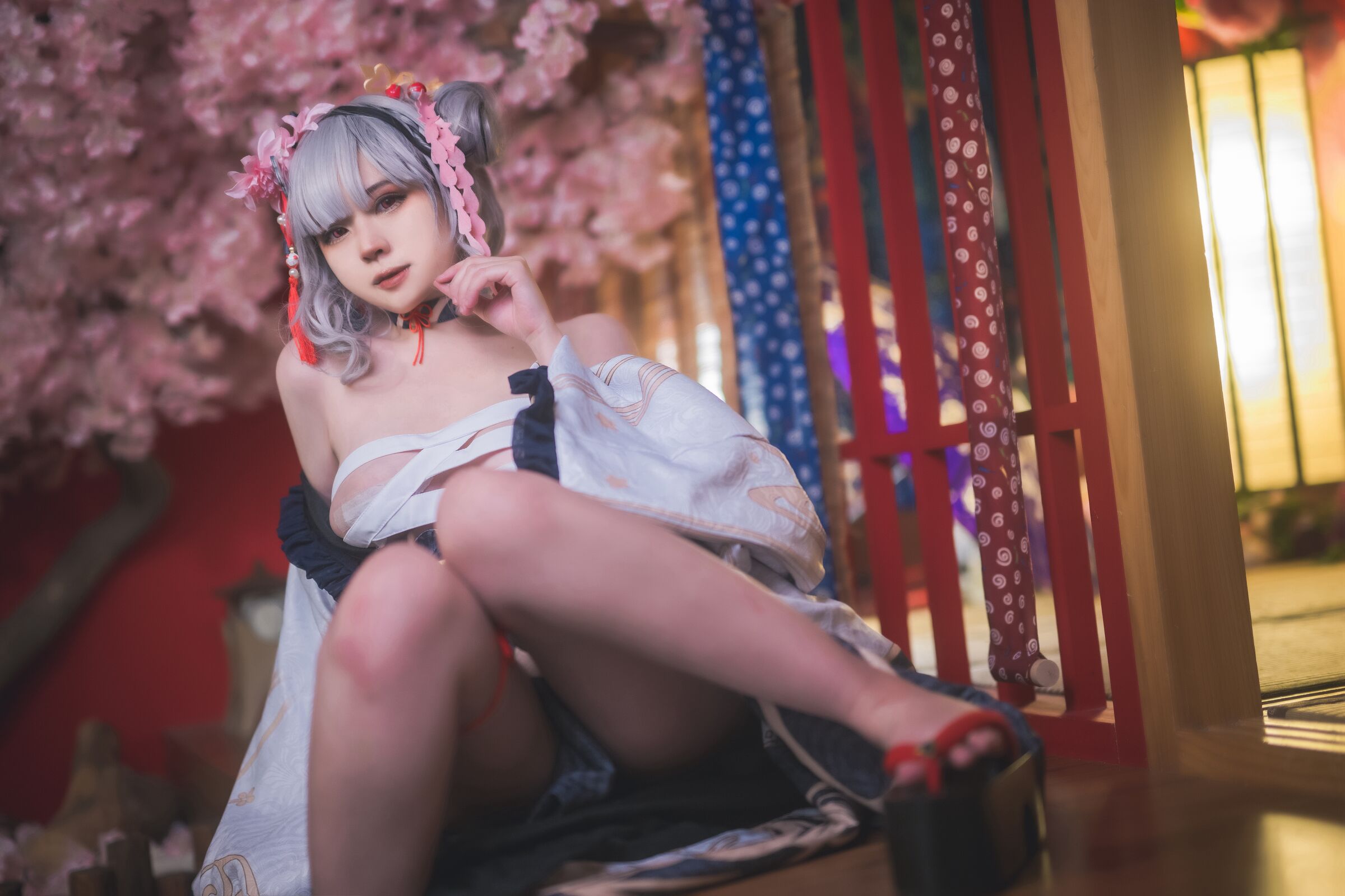 奈奈紀] サカマタ・クロエ ／ 着物 コスプレ