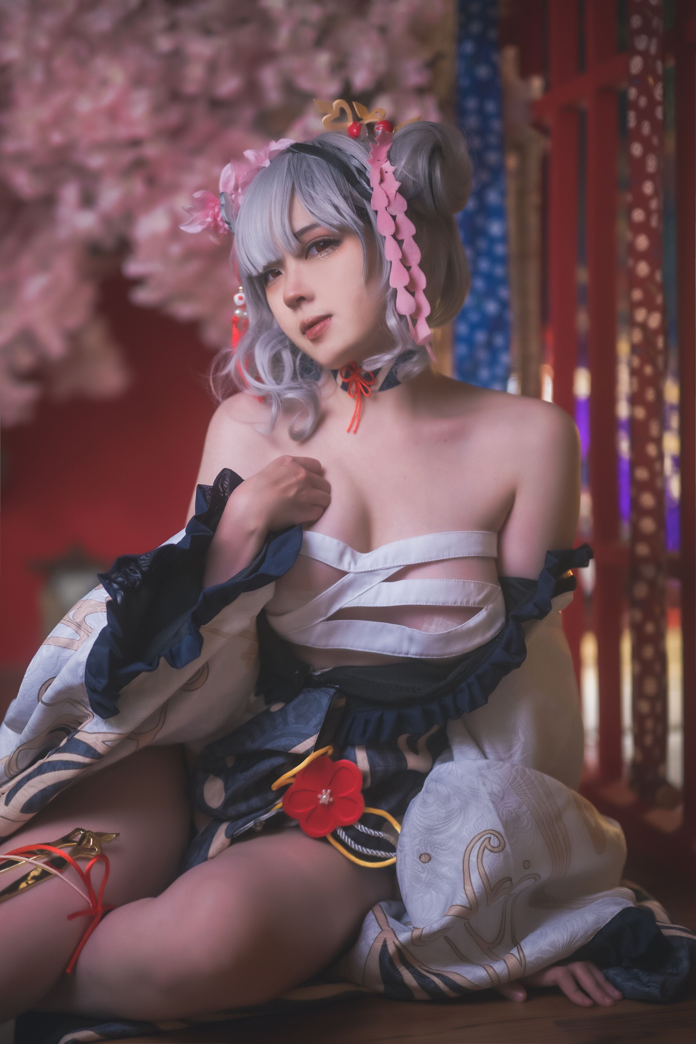 奈奈紀] サカマタ・クロエ ／ 着物 コスプレ