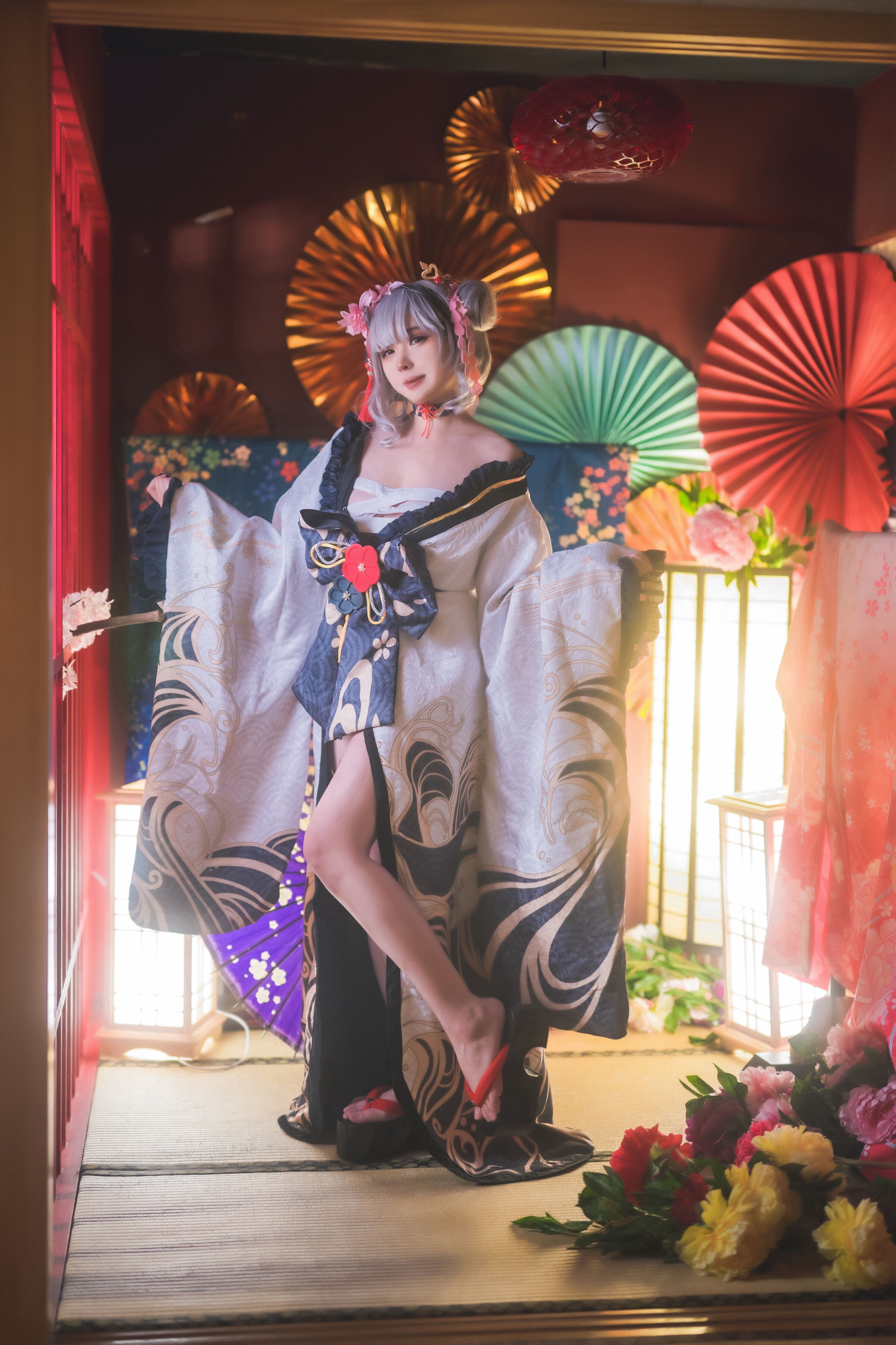 奈奈紀] サカマタ・クロエ ／ 着物 コスプレ