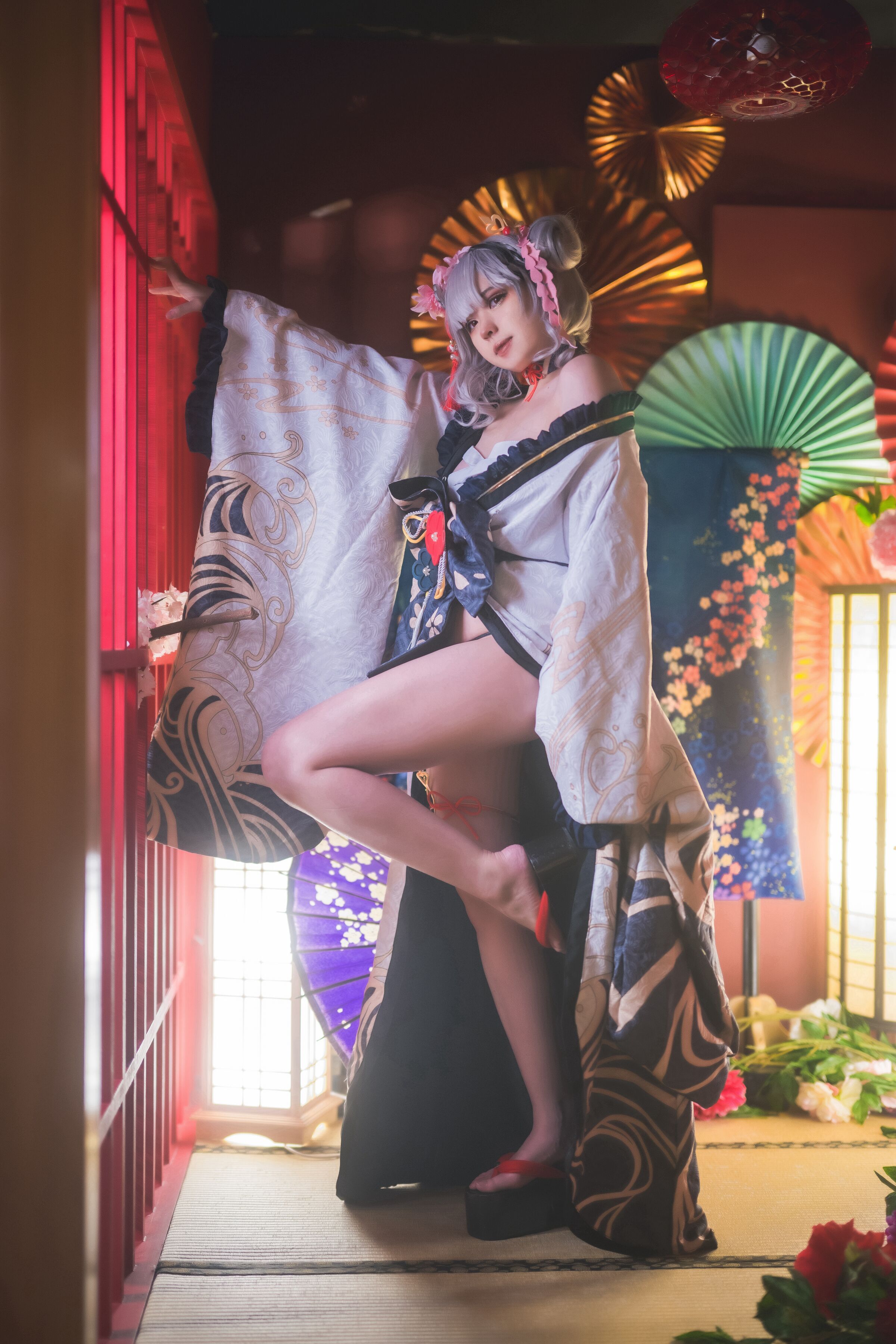 奈奈紀] サカマタ・クロエ ／ 着物 コスプレ