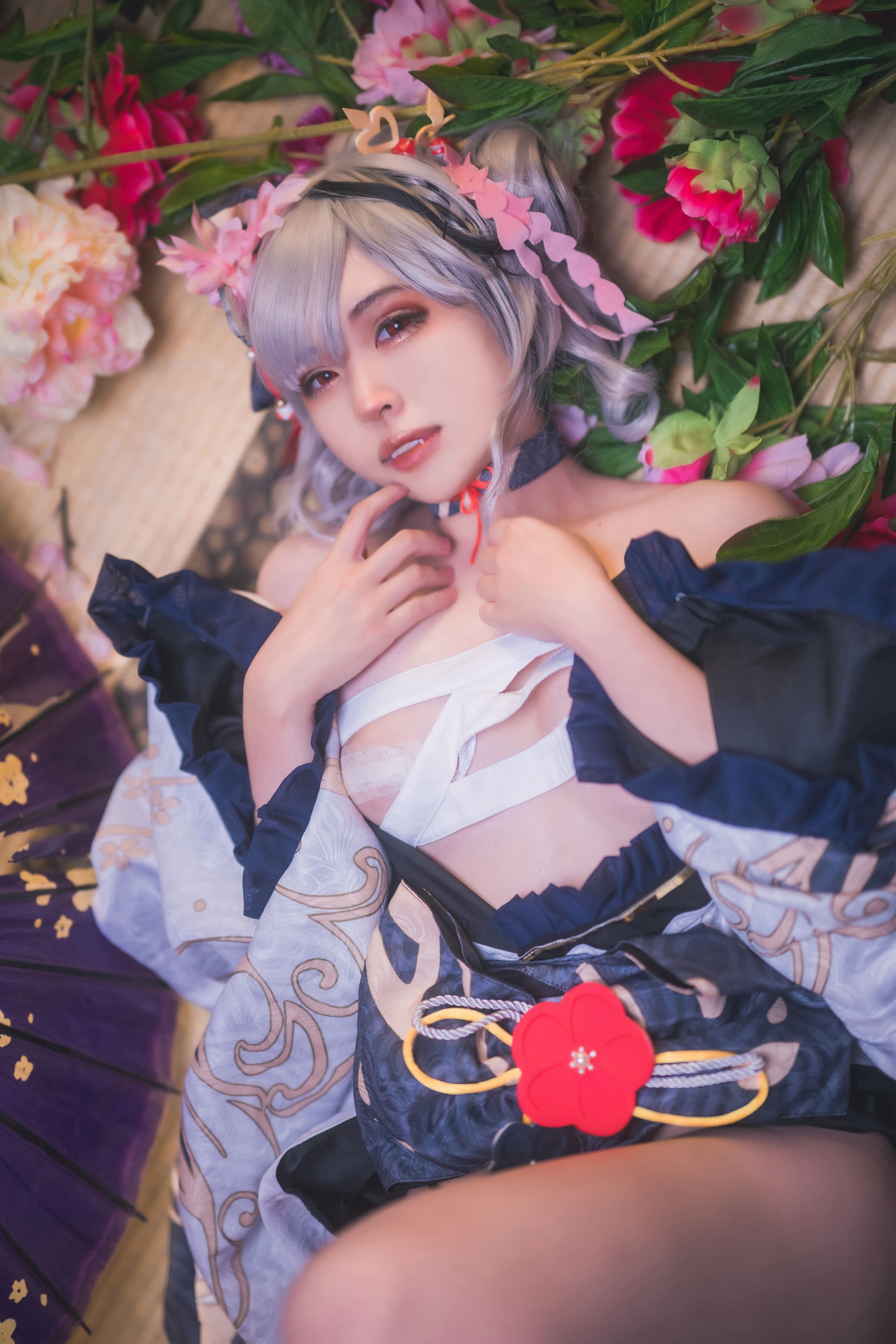 奈奈紀] サカマタ・クロエ ／ 着物 コスプレ