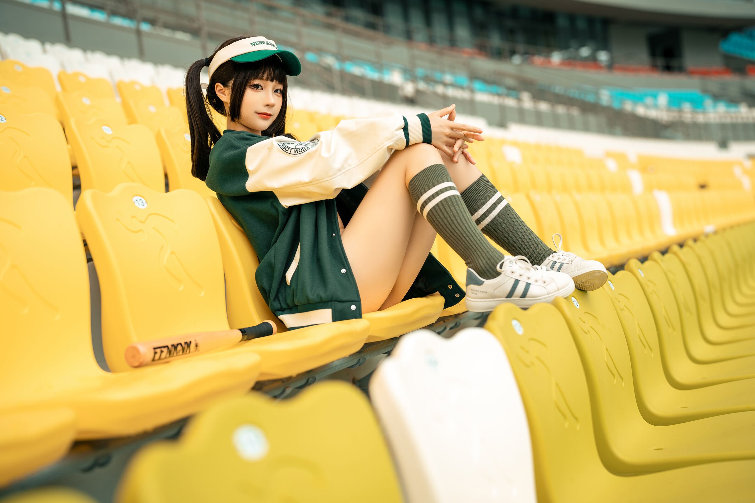 Chun Mo Mo Baseball Girl
