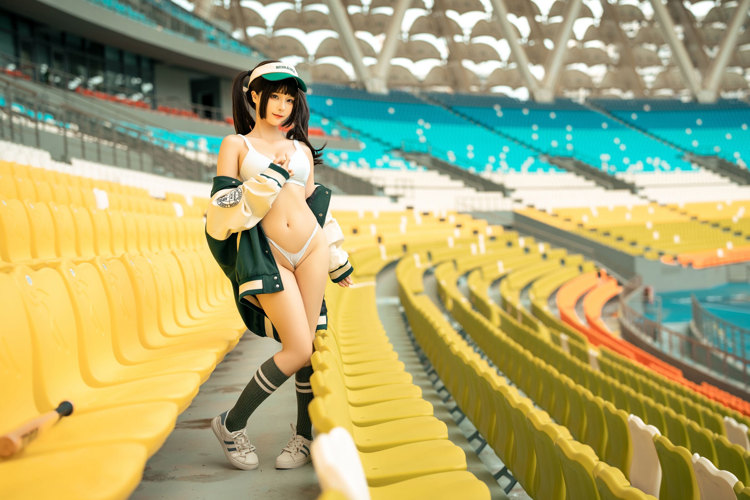 Chun Mo Mo Baseball Girl