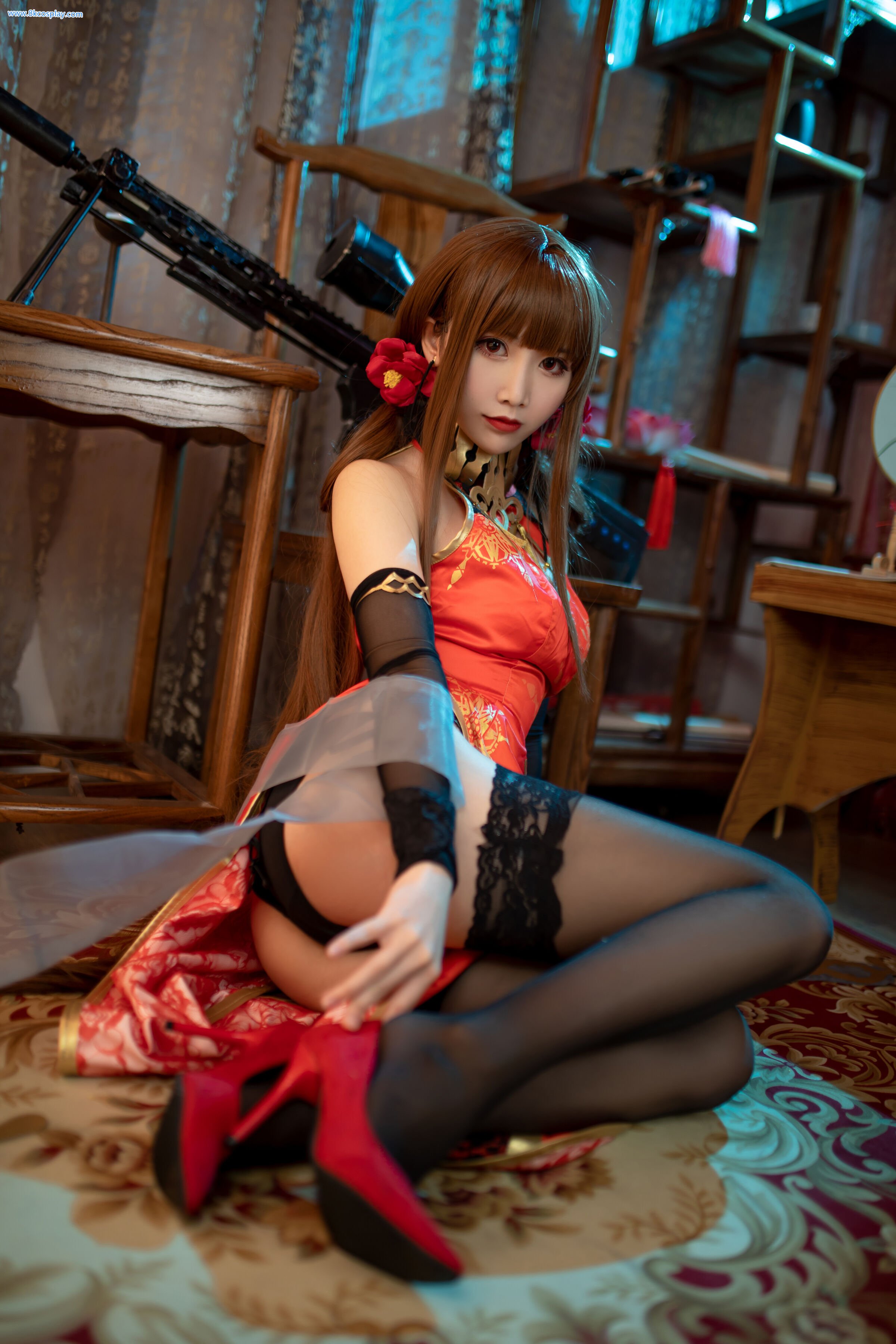 メンピンセン] DSR50 紅牡丹 Girls Frontline