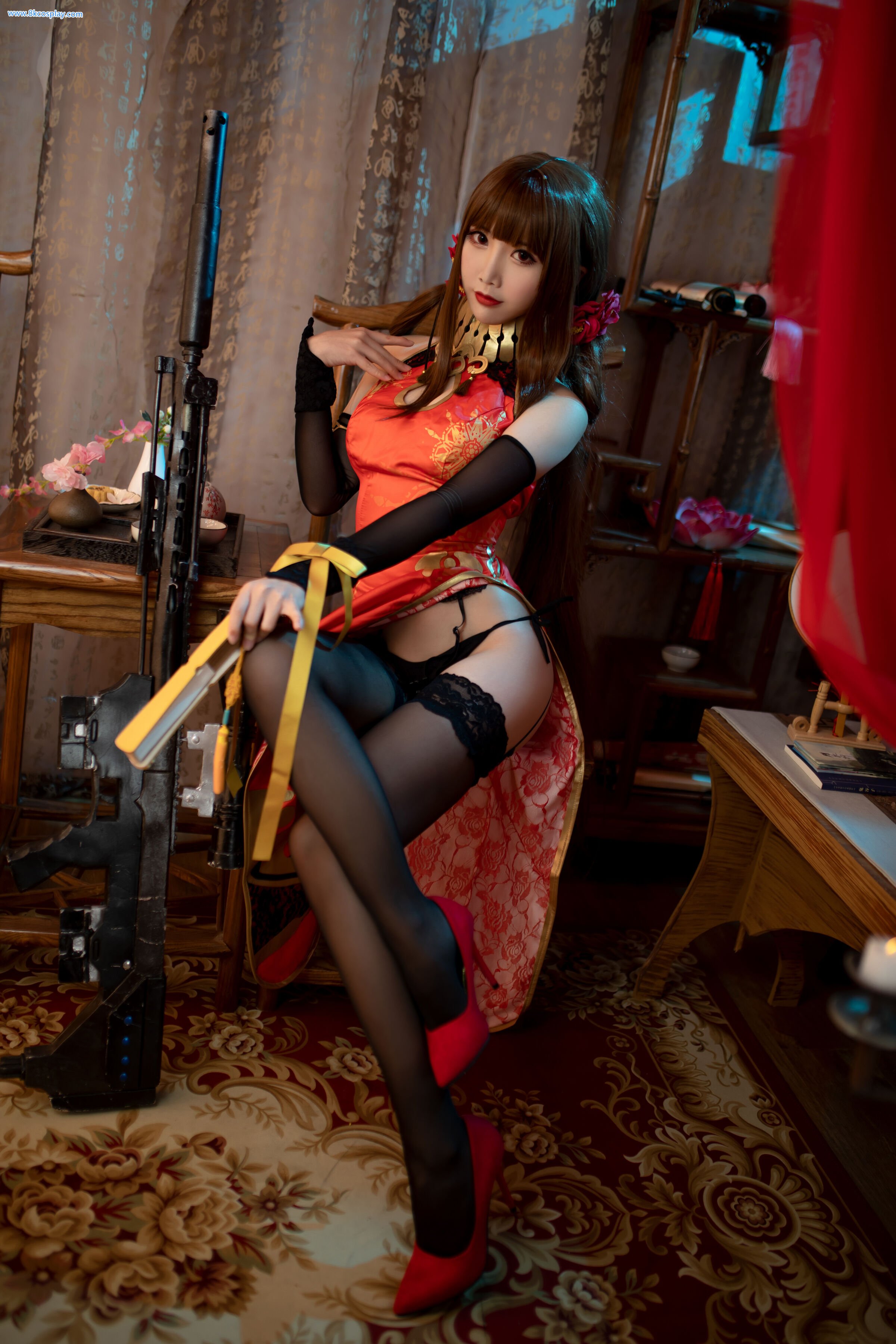メンピンセン] DSR50 紅牡丹 Girls Frontline