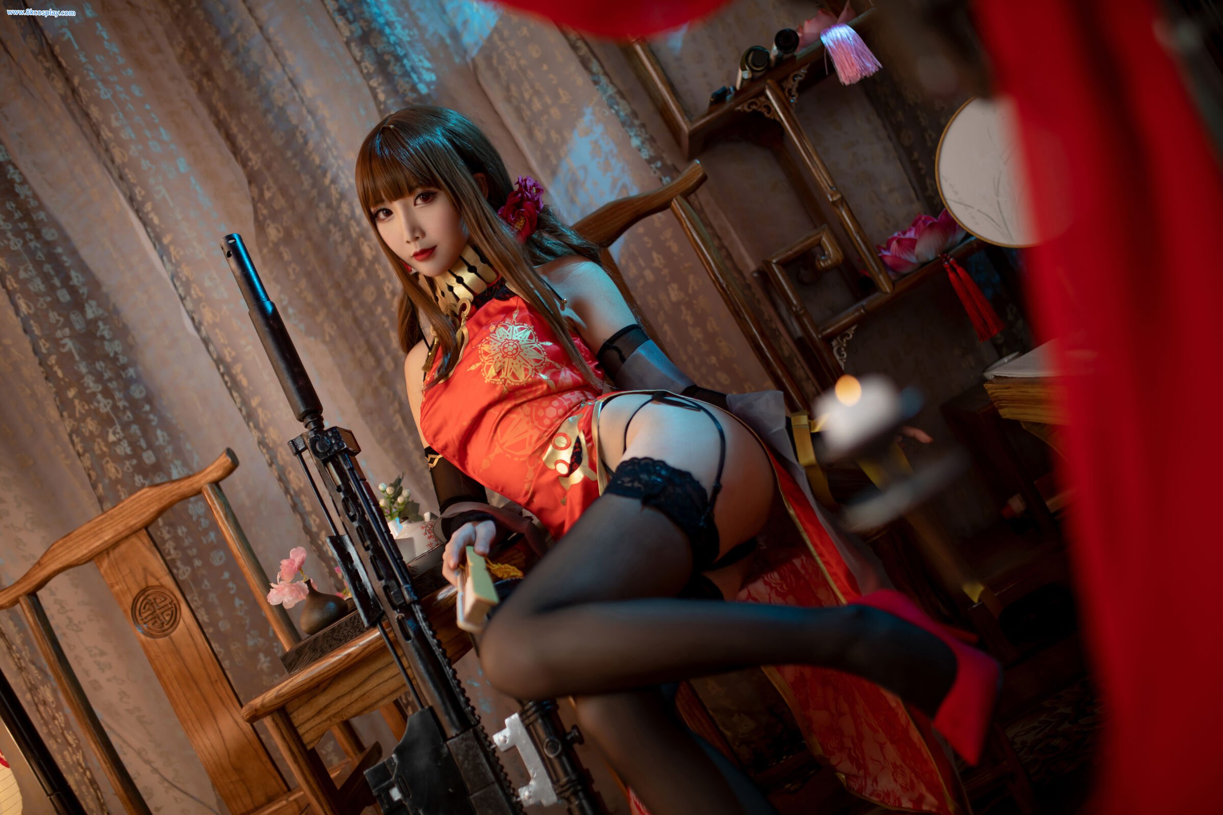 メンピンセン] DSR50 紅牡丹 Girls Frontline