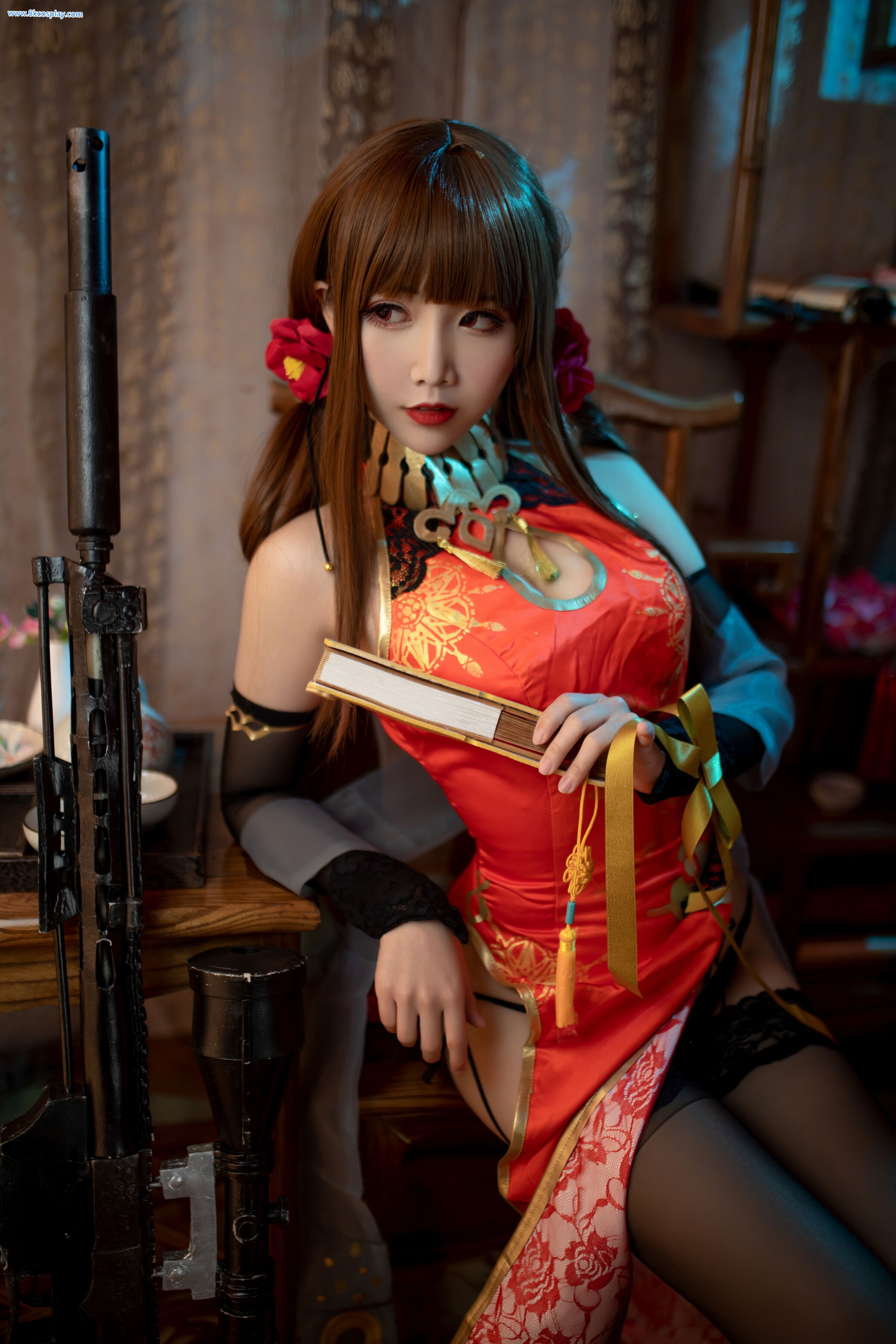 メンピンセン] DSR50 紅牡丹 Girls Frontline