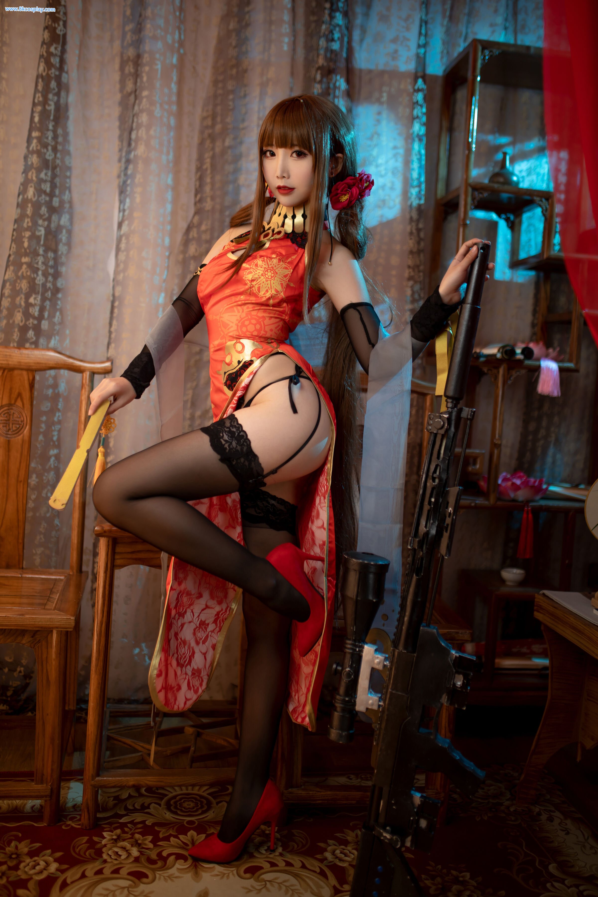 メンピンセン] DSR50 紅牡丹 Girls Frontline