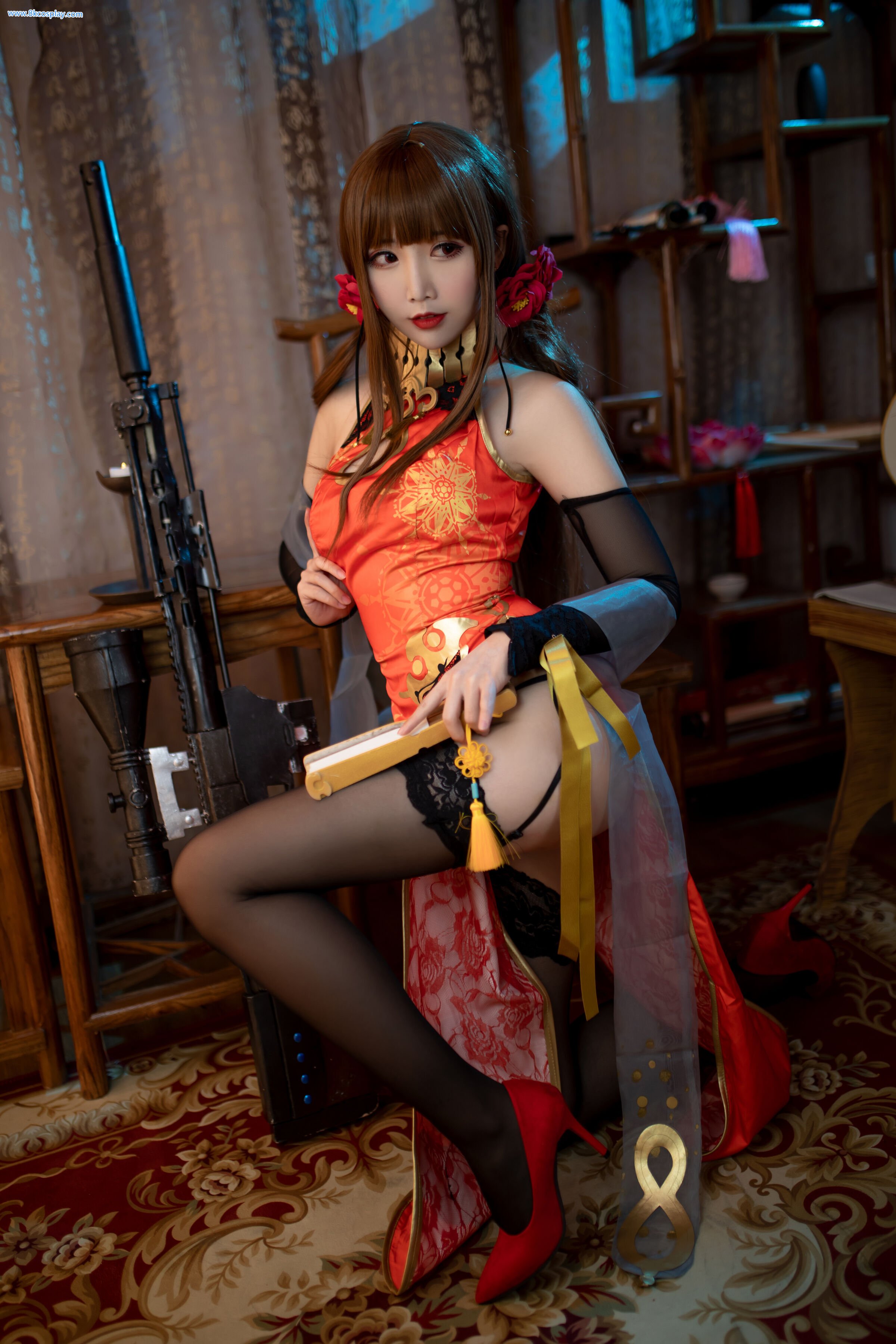 メンピンセン] DSR50 紅牡丹 Girls Frontline
