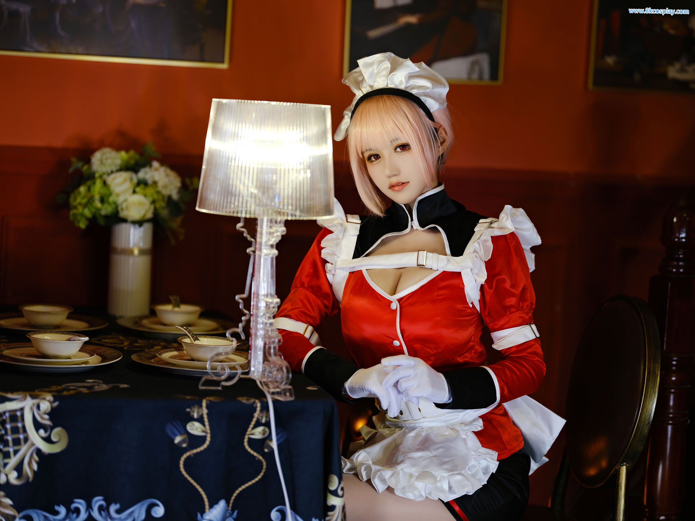 오구라 치요 w] 나이팅게일 메이드 FGO 플로렌스 나이팅게일 메이드